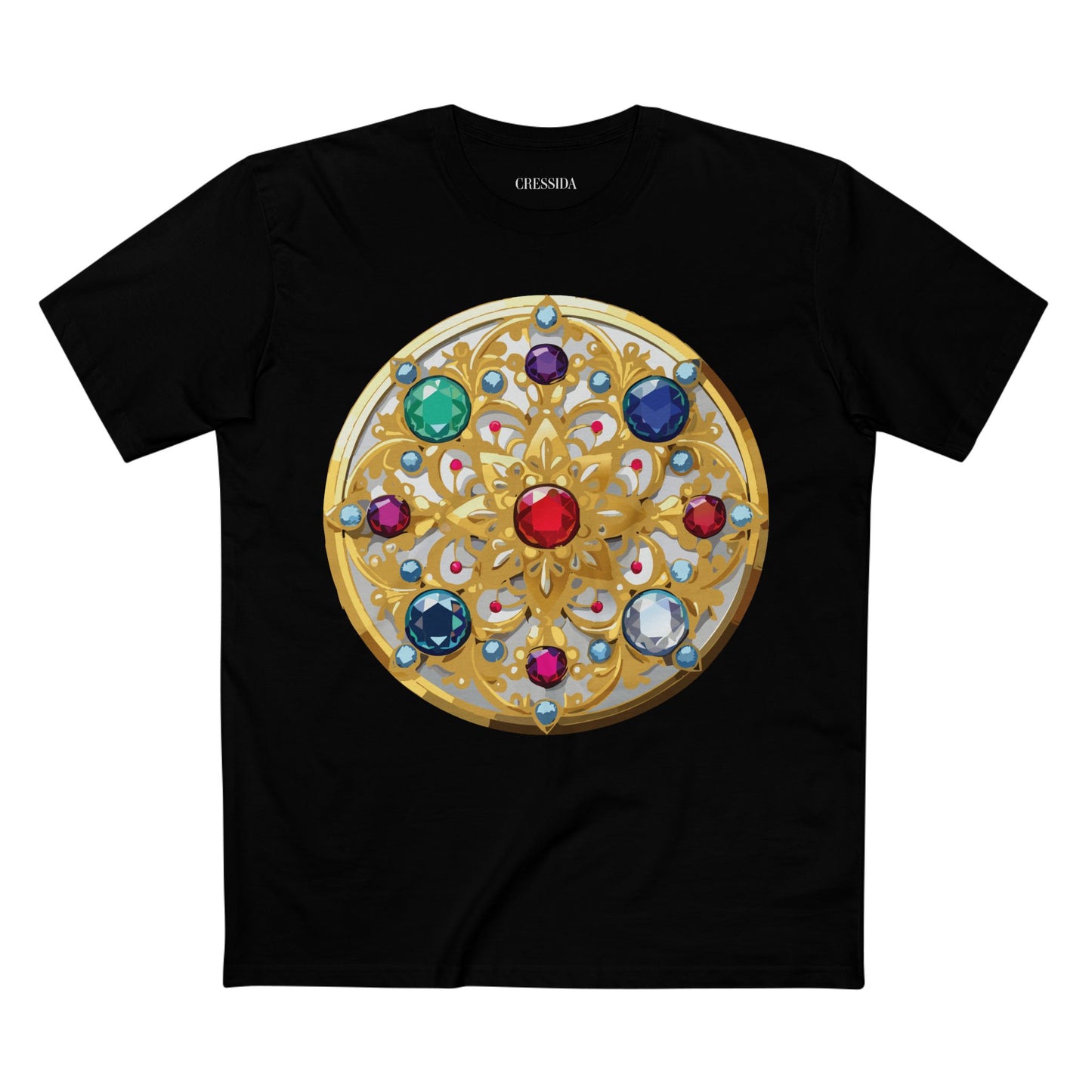 Medallion Shirt, Shirt with Medallion, Tee Shirt with Medal