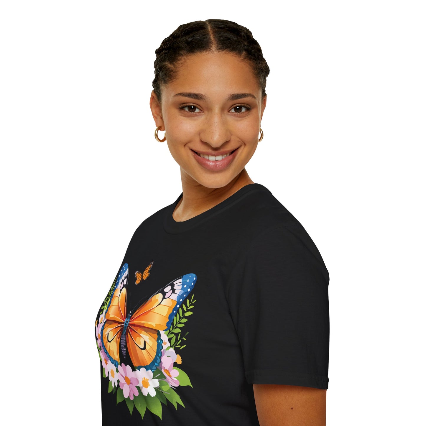 Butterfly Shirt, T Shirt with Butterfly, Monarch Shirt