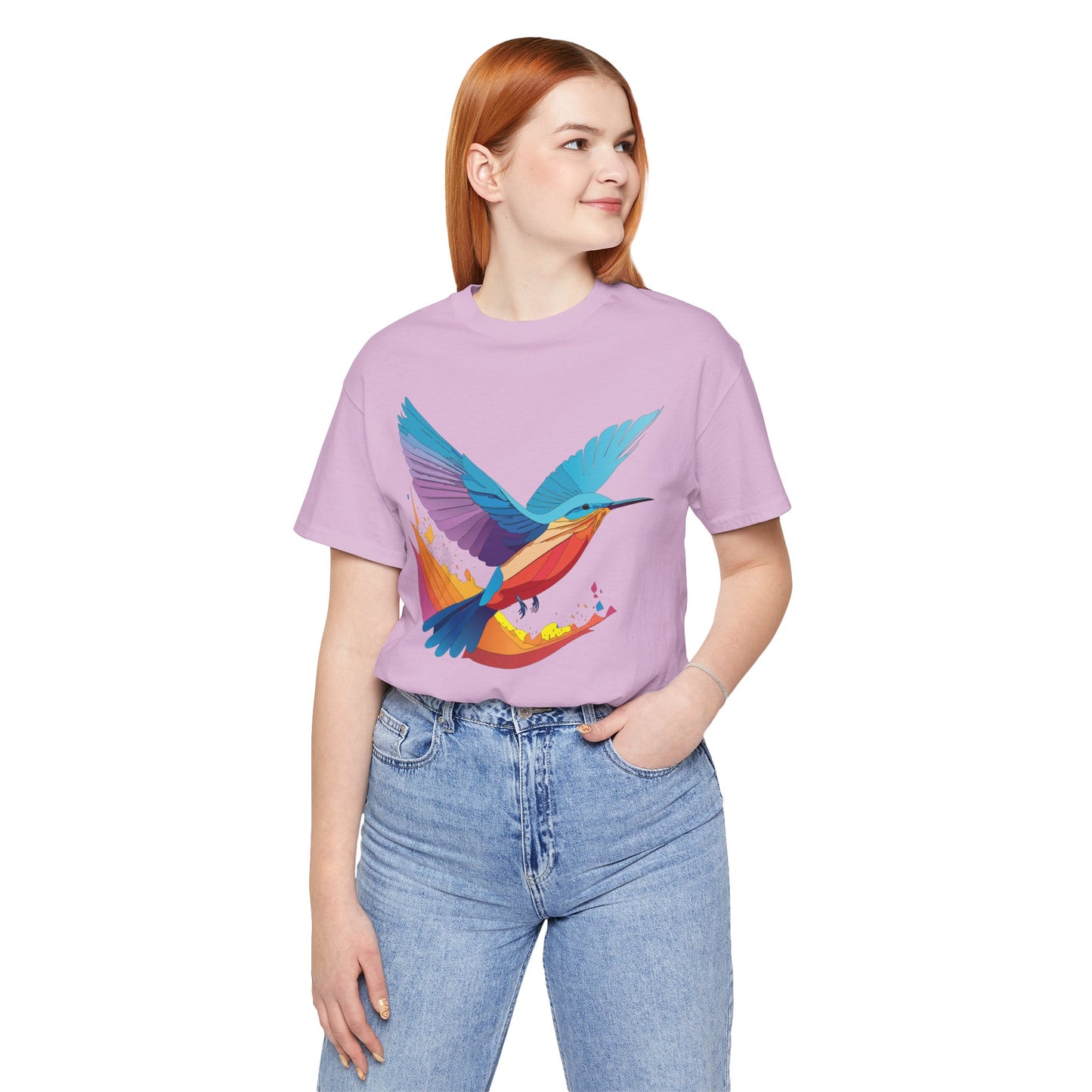 Unisex Animal Shirt, Tee Shirt with Animals, Art Design Tee Shirt, Wild Animals Shirt