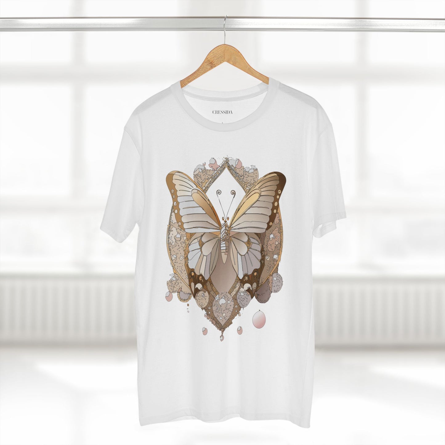 Butterfly shirt, Shirt with Butterfly, Tee Shirt with Antique Butterfly