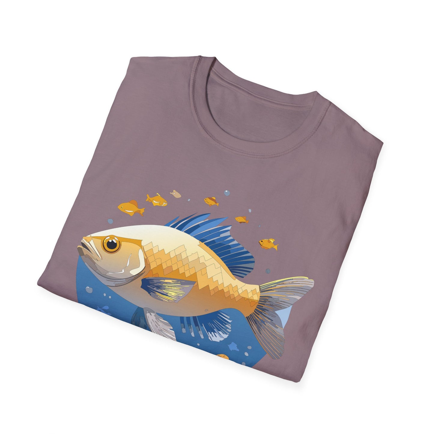 Fish Art Design Shirt, T Shirt with Fish, Graphic Shirt, Tee Shirt with Graphic Design, Shirt with Fish Graphic Art