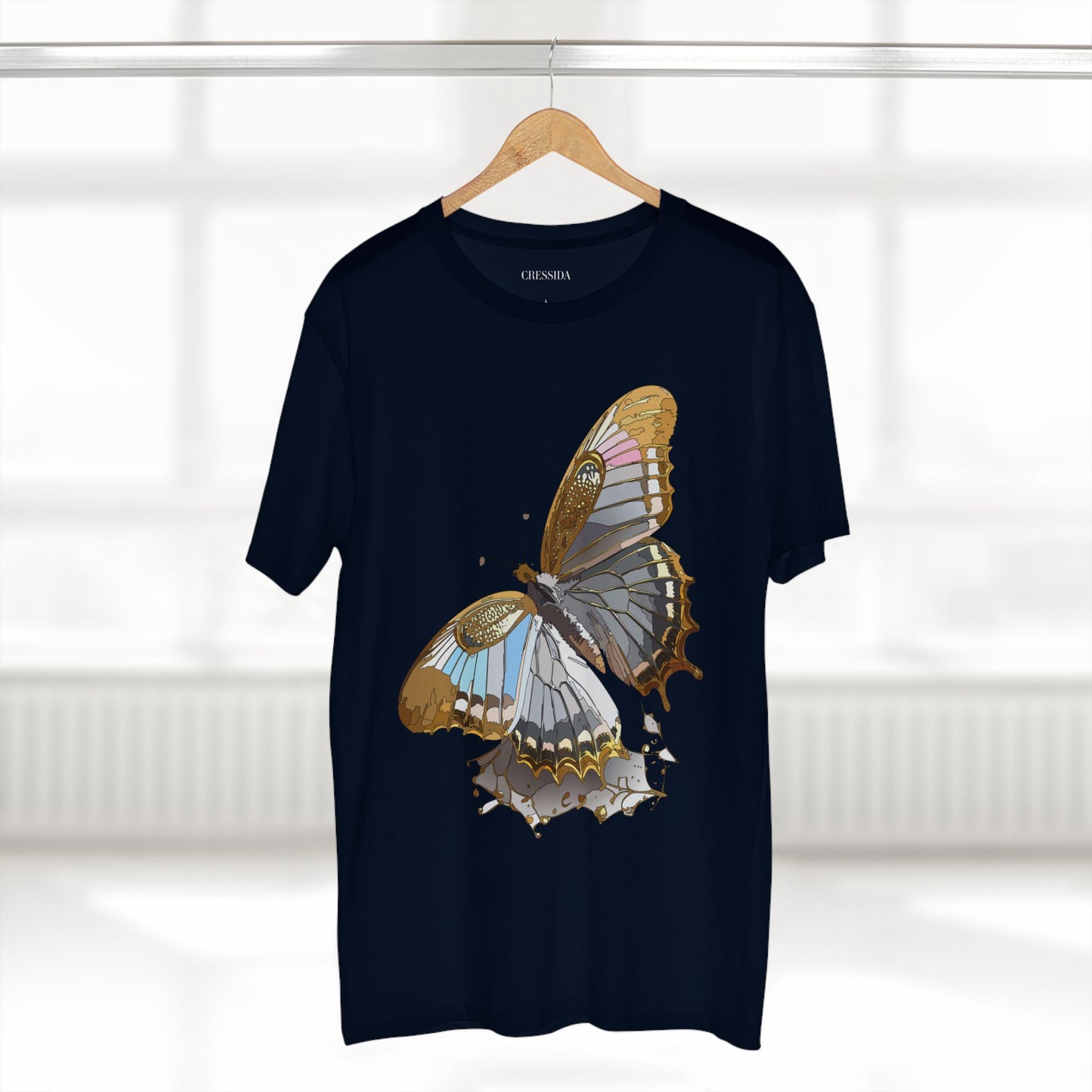 Butterfly shirt, Shirt with Butterfly, Tee Shirt with Antique Butterfly