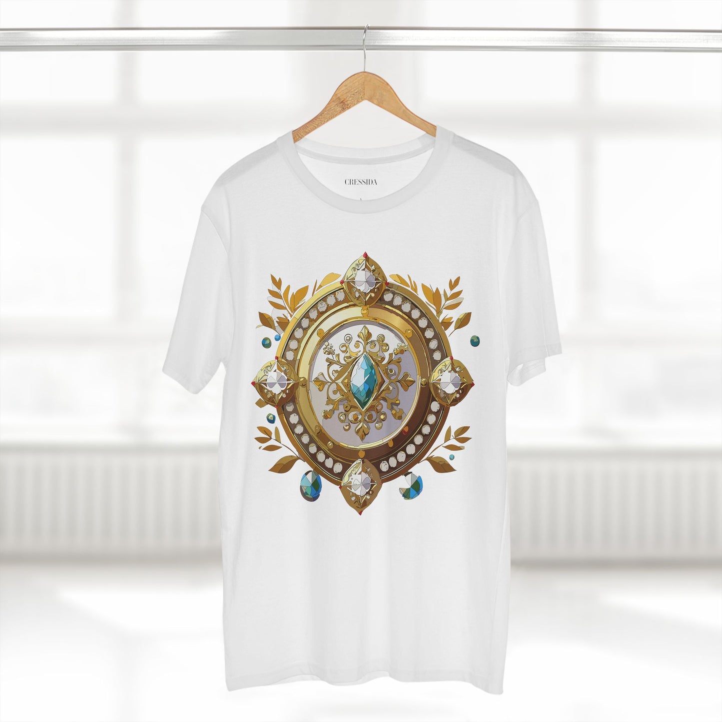 Medallion Shirt, Shirt with Medallion, Tee Shirt with Medal