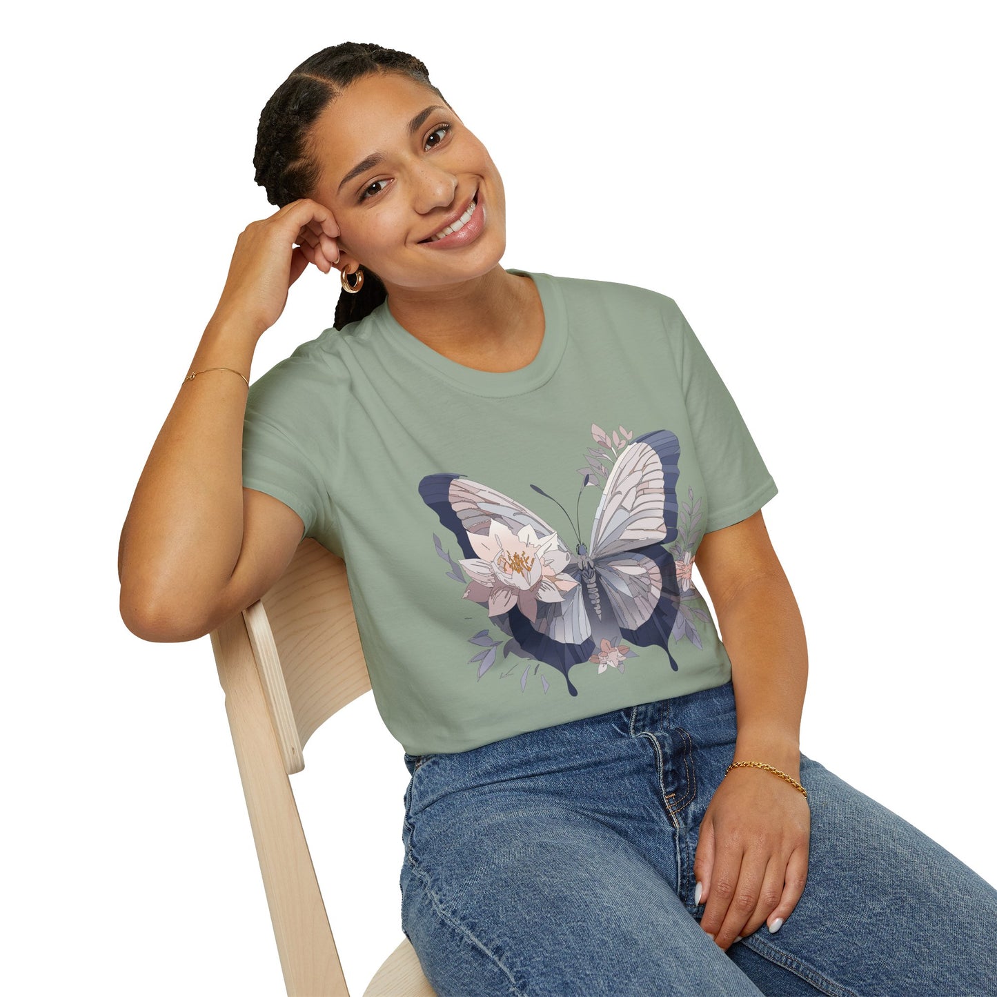 Butterfly Shirt, T Shirt with Butterfly, Monarch Shirt