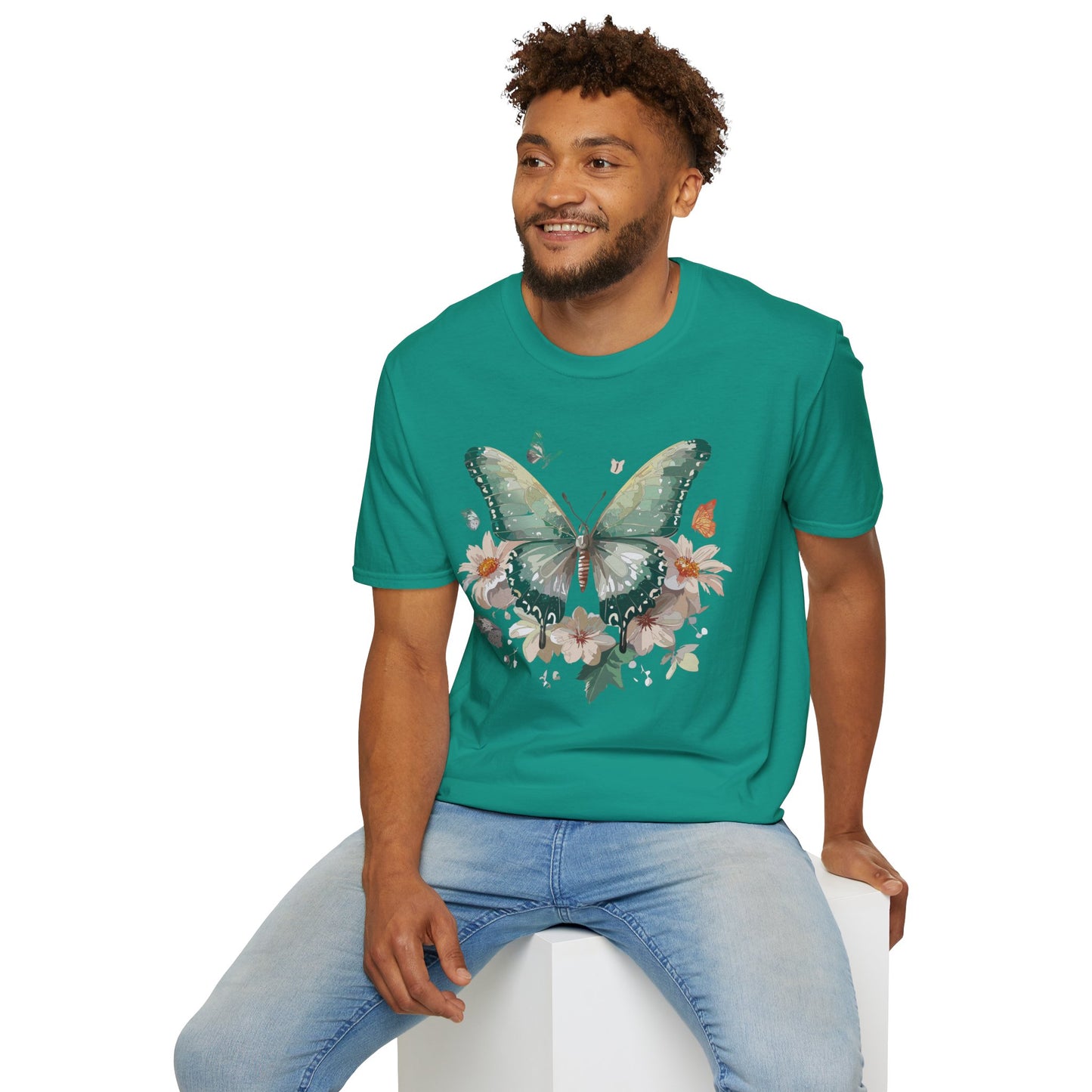 Butterfly Shirt, T Shirt with Butterfly, Monarch Shirt