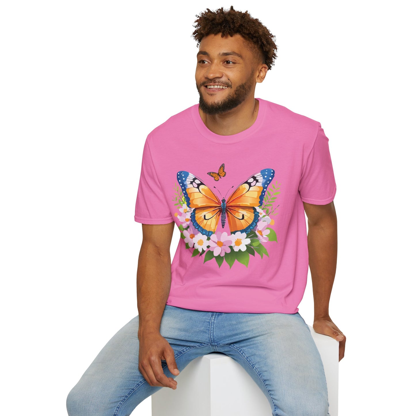 Butterfly Shirt, T Shirt with Butterfly, Monarch Shirt