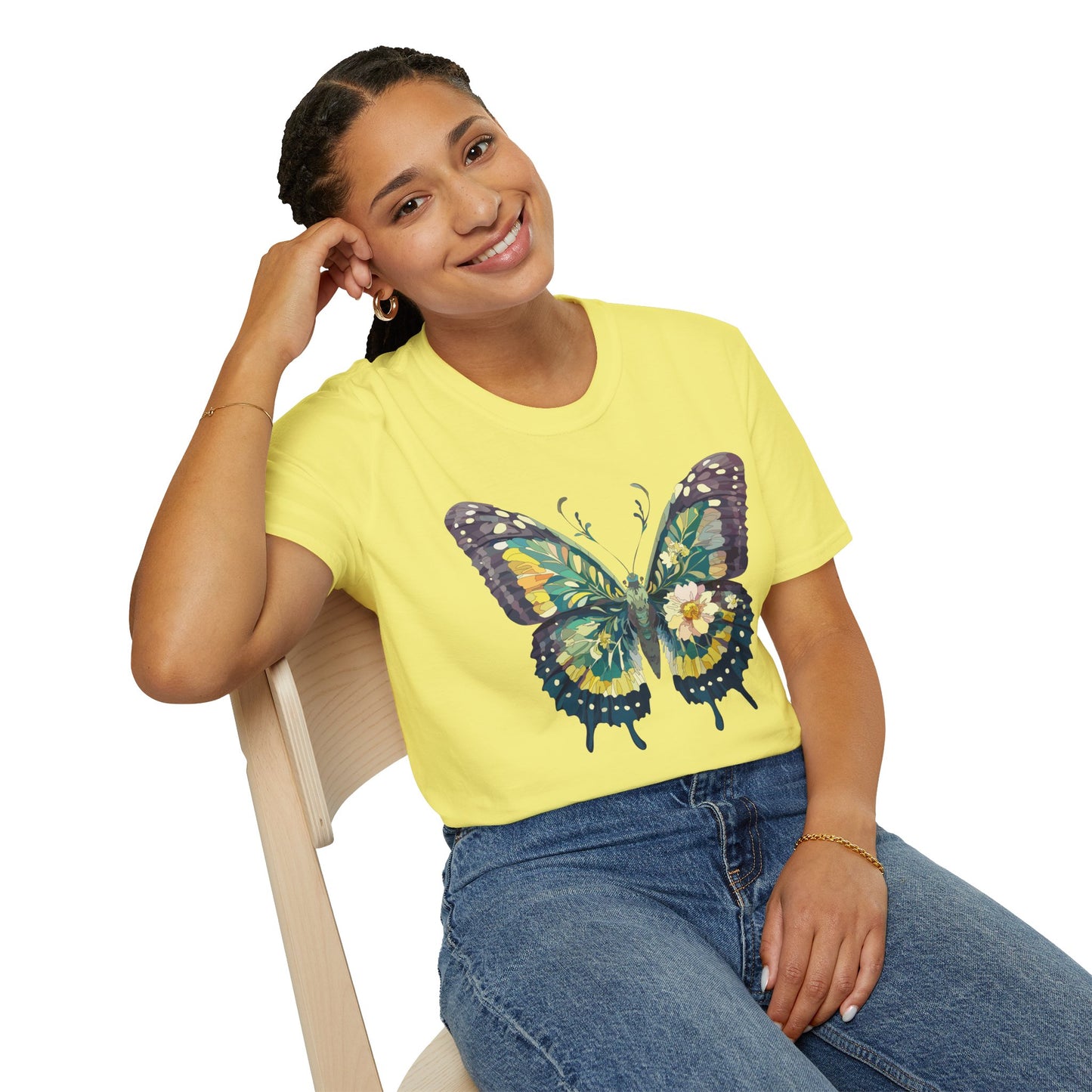 Butterfly Shirt, T Shirt with Butterfly, Monarch Shirt