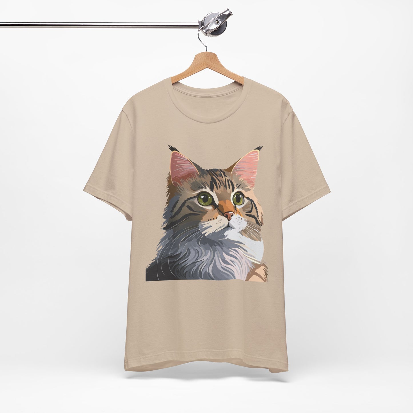 Unisex Animal Shirt, Tee Shirt with Animals, Art Design Tee Shirt, Wild Animals Shirt