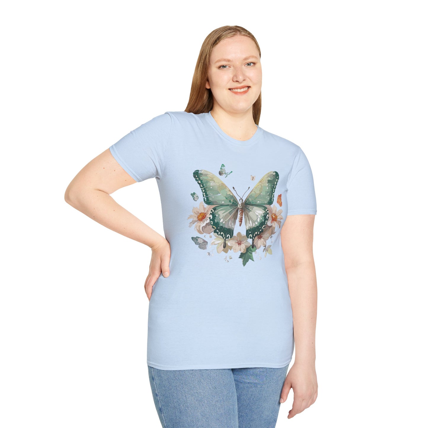 Butterfly Shirt, T Shirt with Butterfly, Monarch Shirt