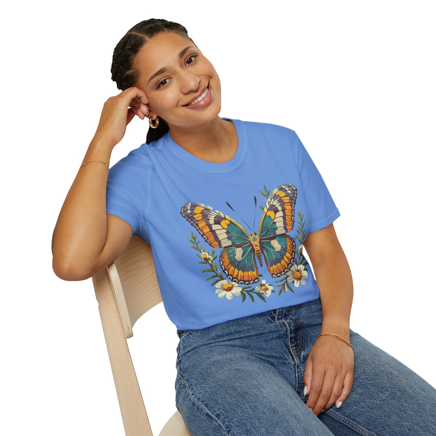 Butterfly Shirt, T Shirt with Butterfly, Monarch Shirt