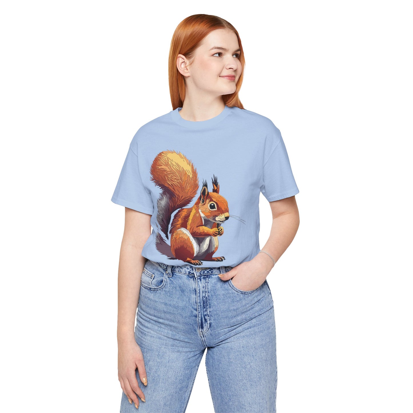 Unisex Animal Shirt, Tee Shirt with Animals, Art Design Tee Shirt, Wild Animals Shirt