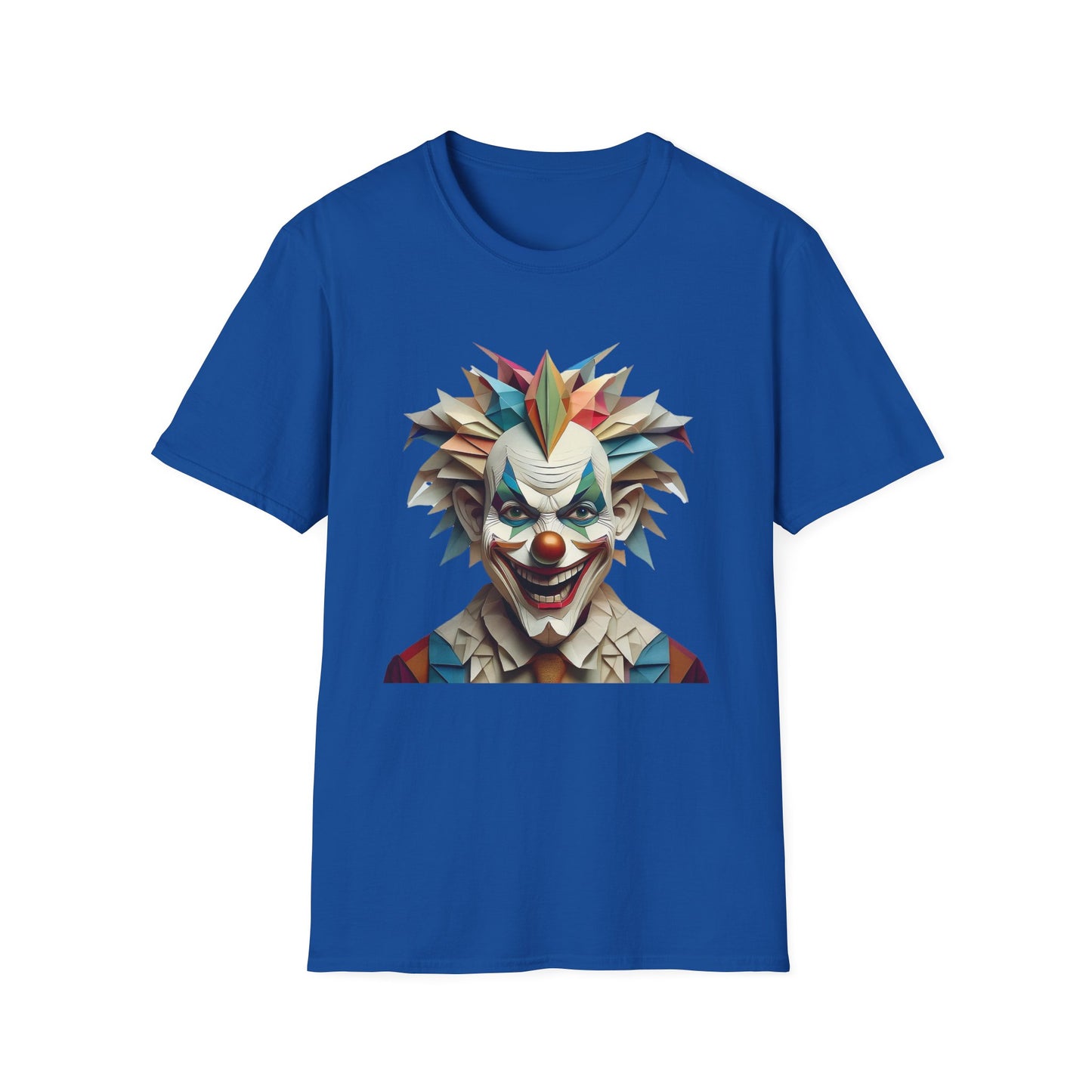 Clown Shirt, T Shirt with Clown, Funny Man Shirt, Tee Shirt with Funny Man, Circus Shirt, Shirt with Circus, Scary Man Shirt, Shirt with Scary Man