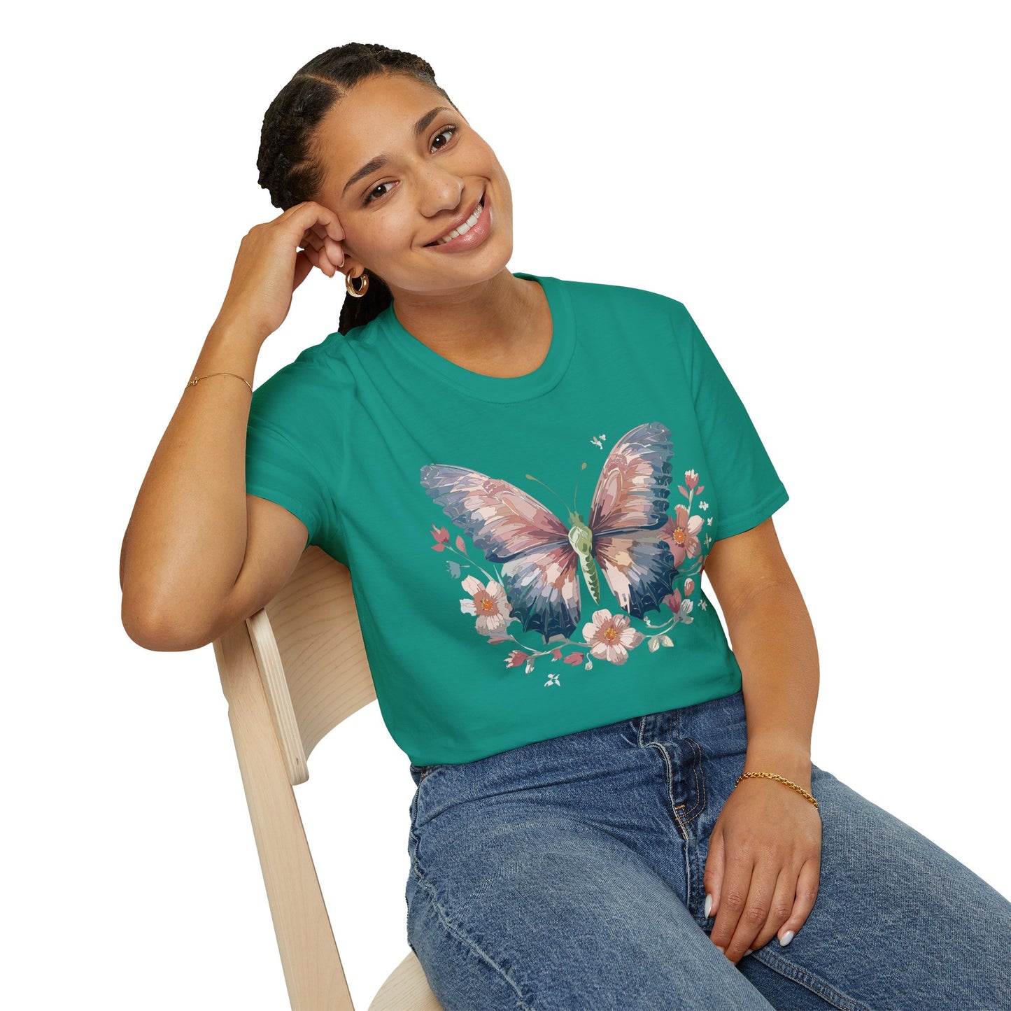 Butterfly Shirt, T Shirt with Butterfly, Monarch Shirt