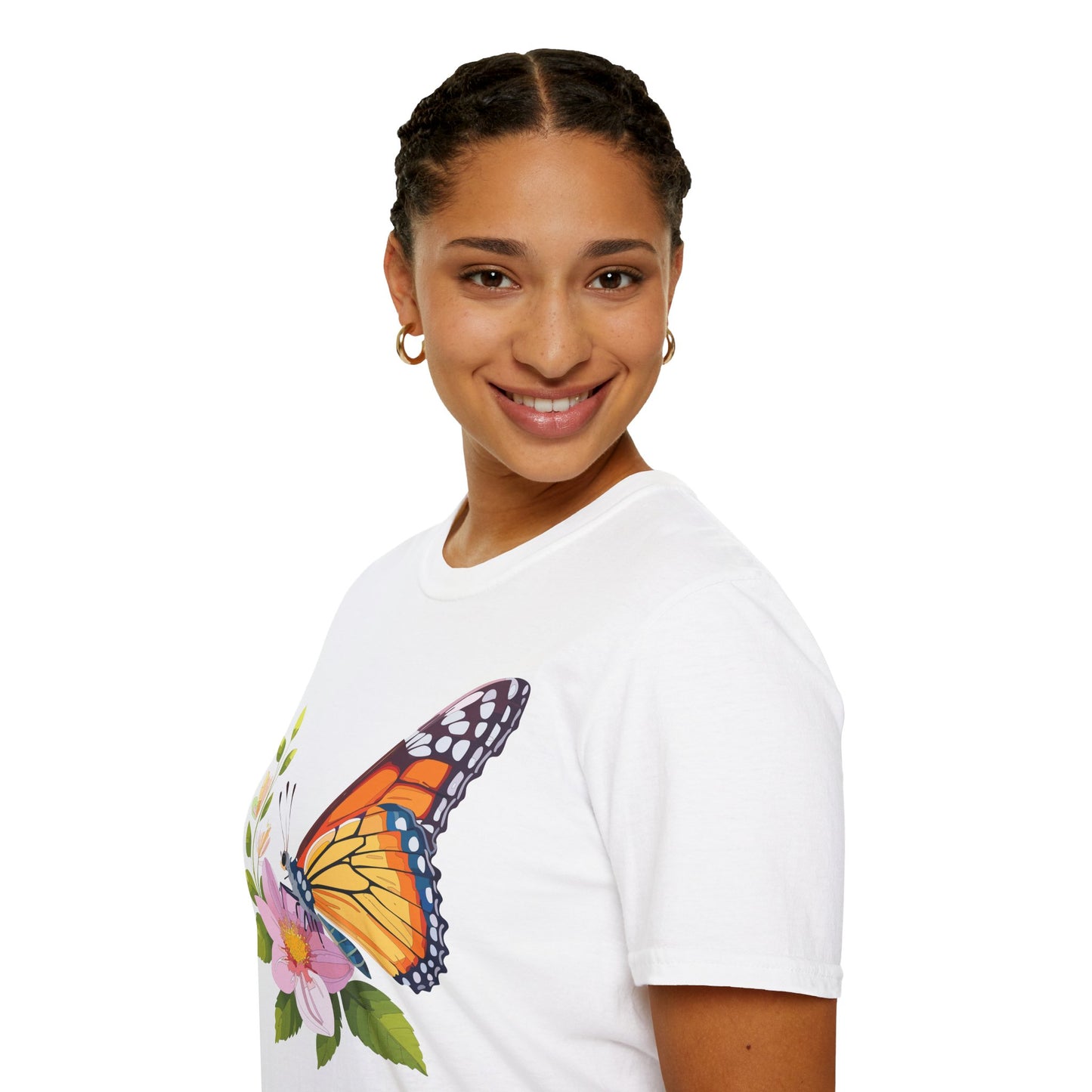 Butterfly Shirt, T Shirt with Butterfly, Monarch Shirt