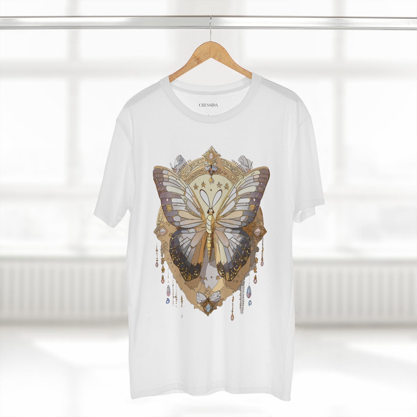 Butterfly shirt, Shirt with Butterfly, Tee Shirt with Antique Butterfly