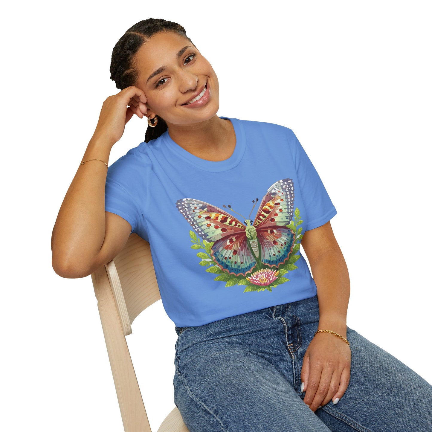 Butterfly Shirt, T Shirt with Butterfly, Monarch Shirt