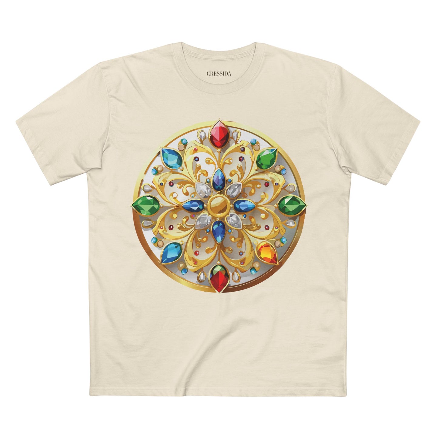 Medallion Shirt, Shirt with Medallion, Tee Shirt with Medal
