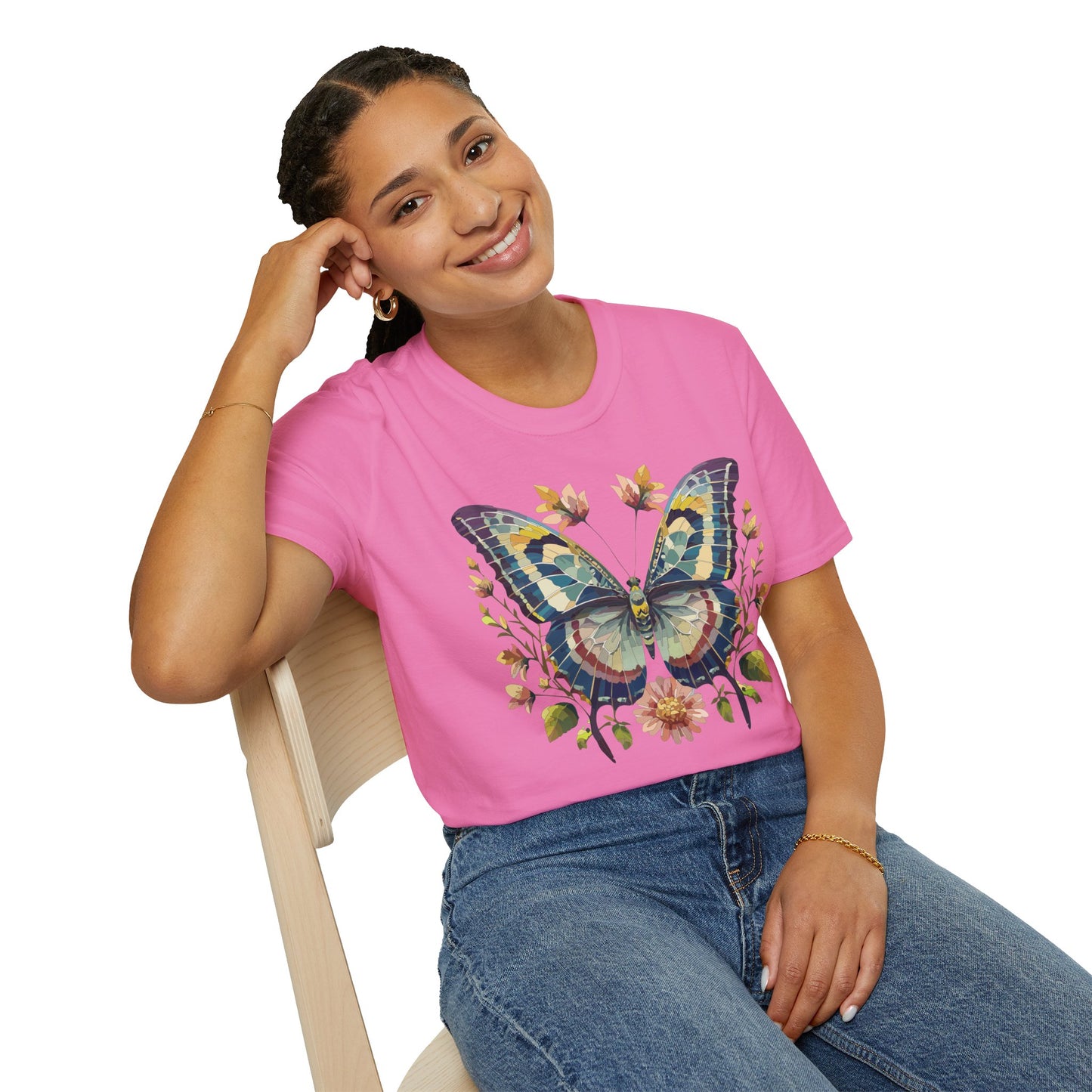 Butterfly Shirt, T Shirt with Butterfly, Monarch Shirt