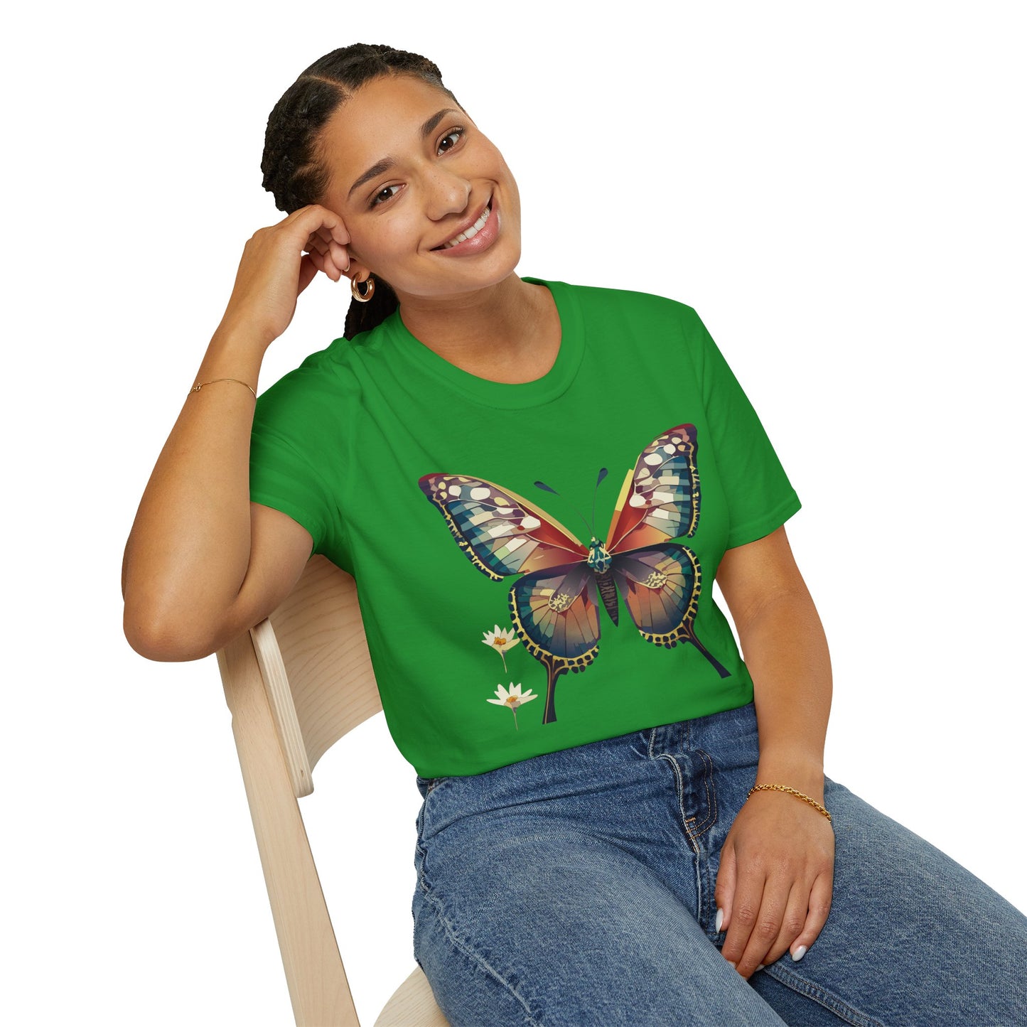 Butterfly Shirt, T Shirt with Butterfly, Monarch Shirt