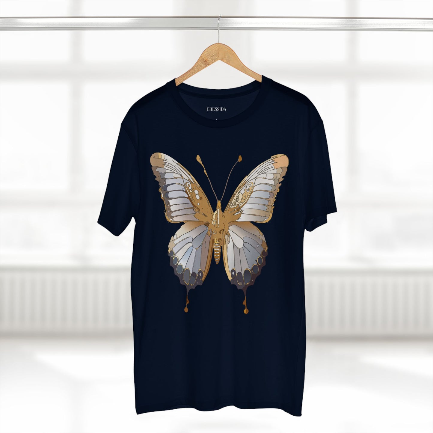 Butterfly shirt, Shirt with Butterfly, Tee Shirt with Antique Butterfly