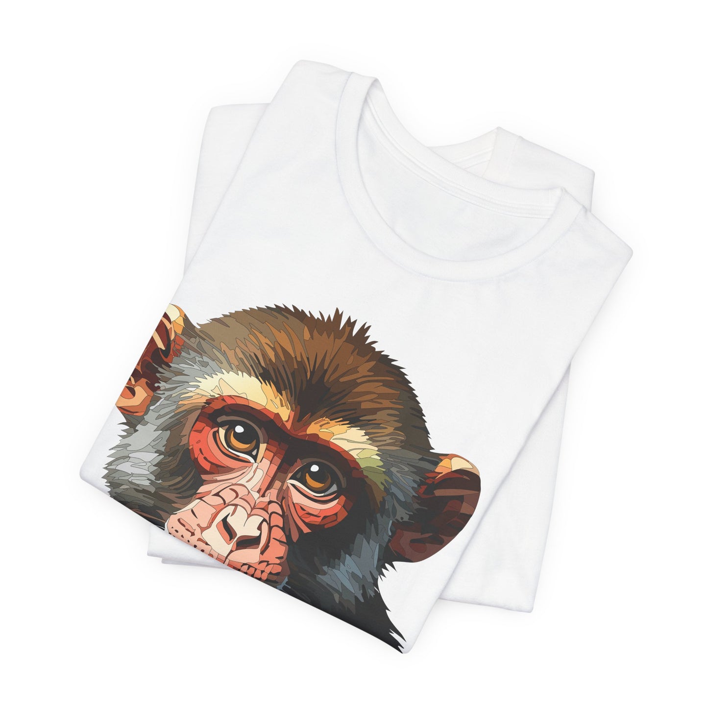 Unisex Animal Shirt, Tee Shirt with Animals, Art Design Tee Shirt, Wild Animals Shirt