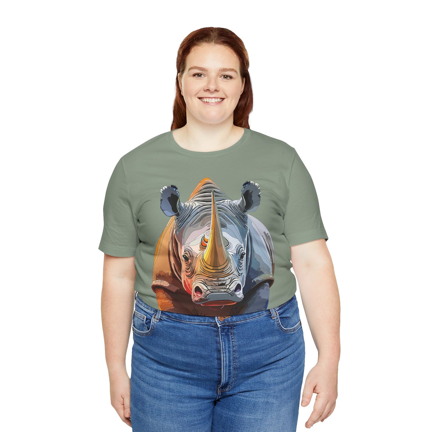 Unisex Animal Shirt, Tee Shirt with Animals, Art Design Tee Shirt, Wild Animals Shirt