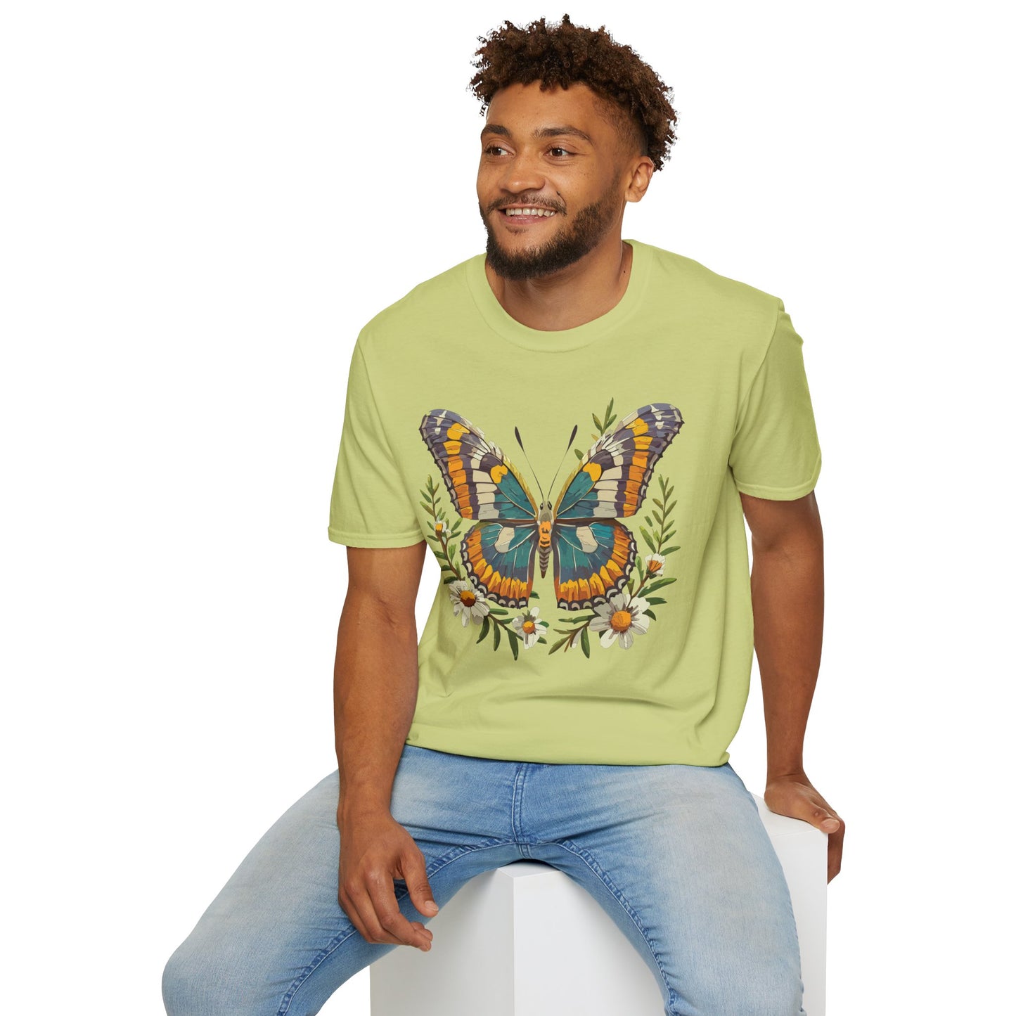 Butterfly Shirt, T Shirt with Butterfly, Monarch Shirt