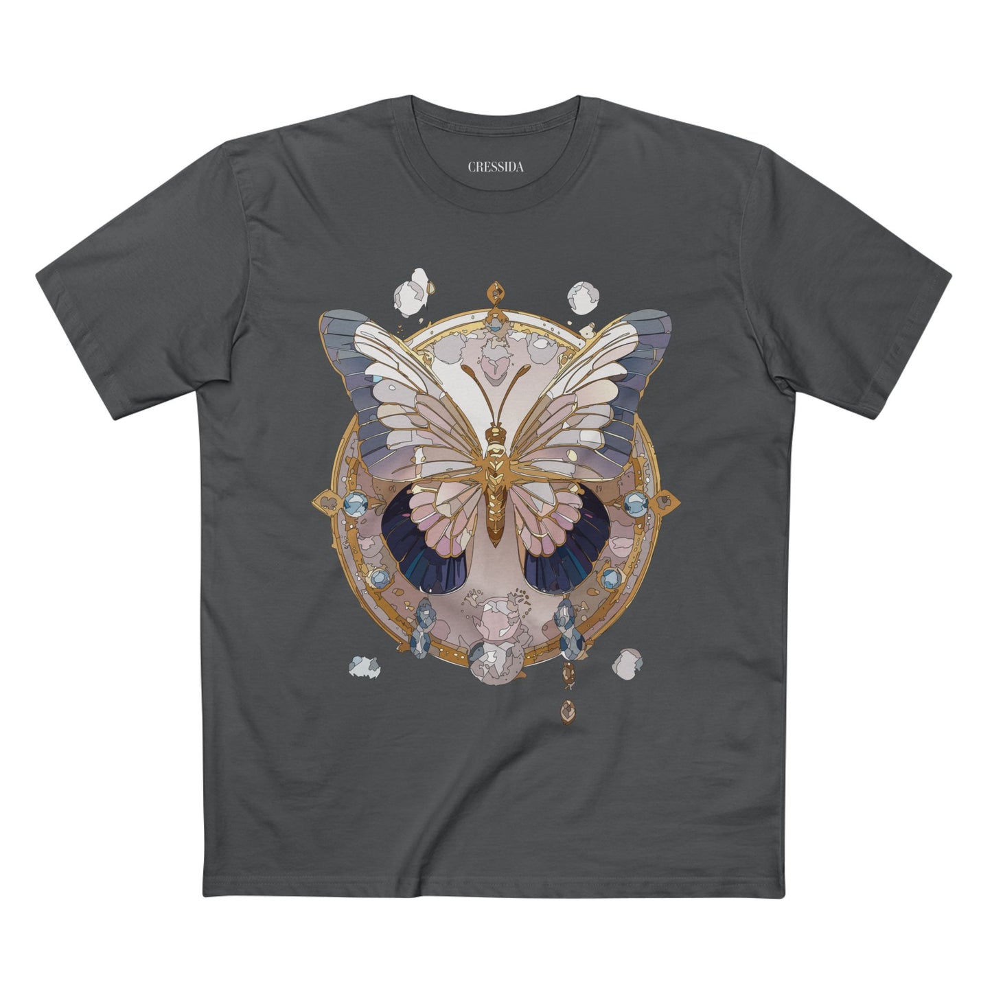 Butterfly shirt, Shirt with Butterfly, Tee Shirt with Antique Butterfly