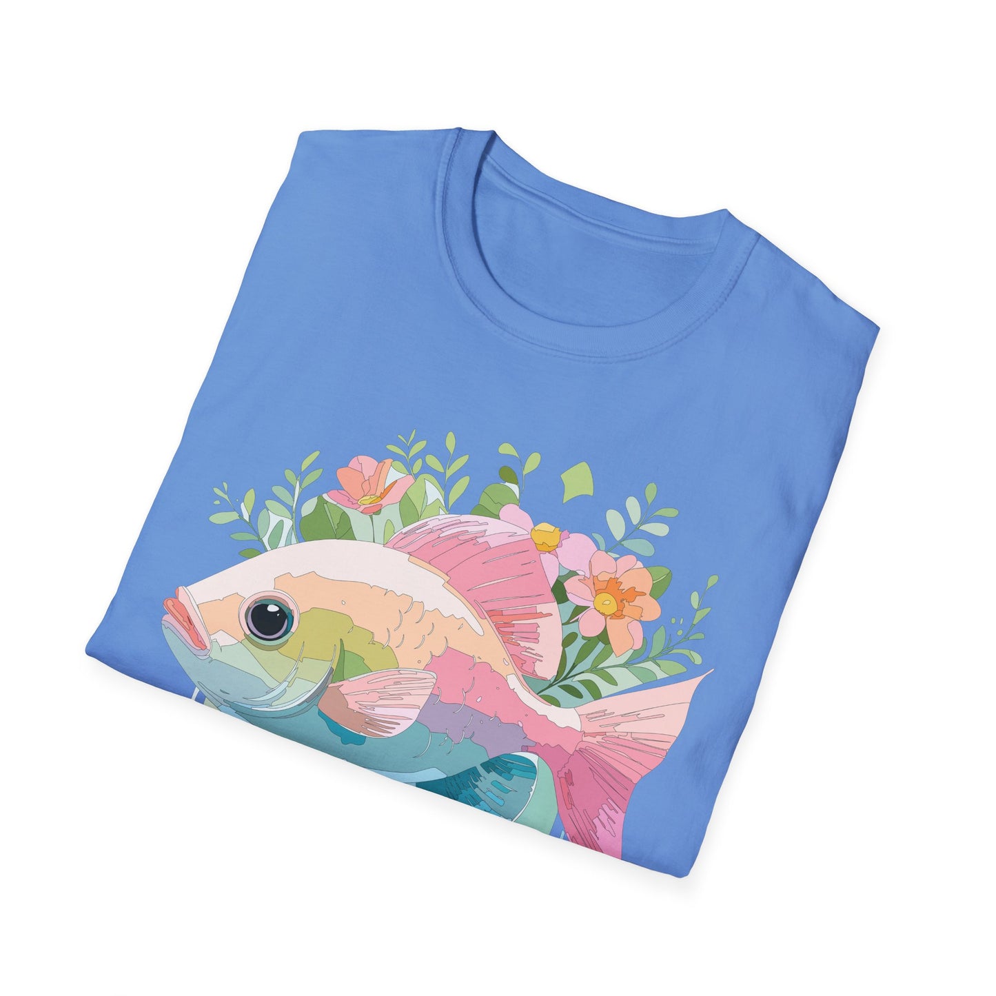 Fish Art Design Shirt, T Shirt with Fish, Graphic Shirt, Tee Shirt with Graphic Design, Shirt with Fish Graphic Art