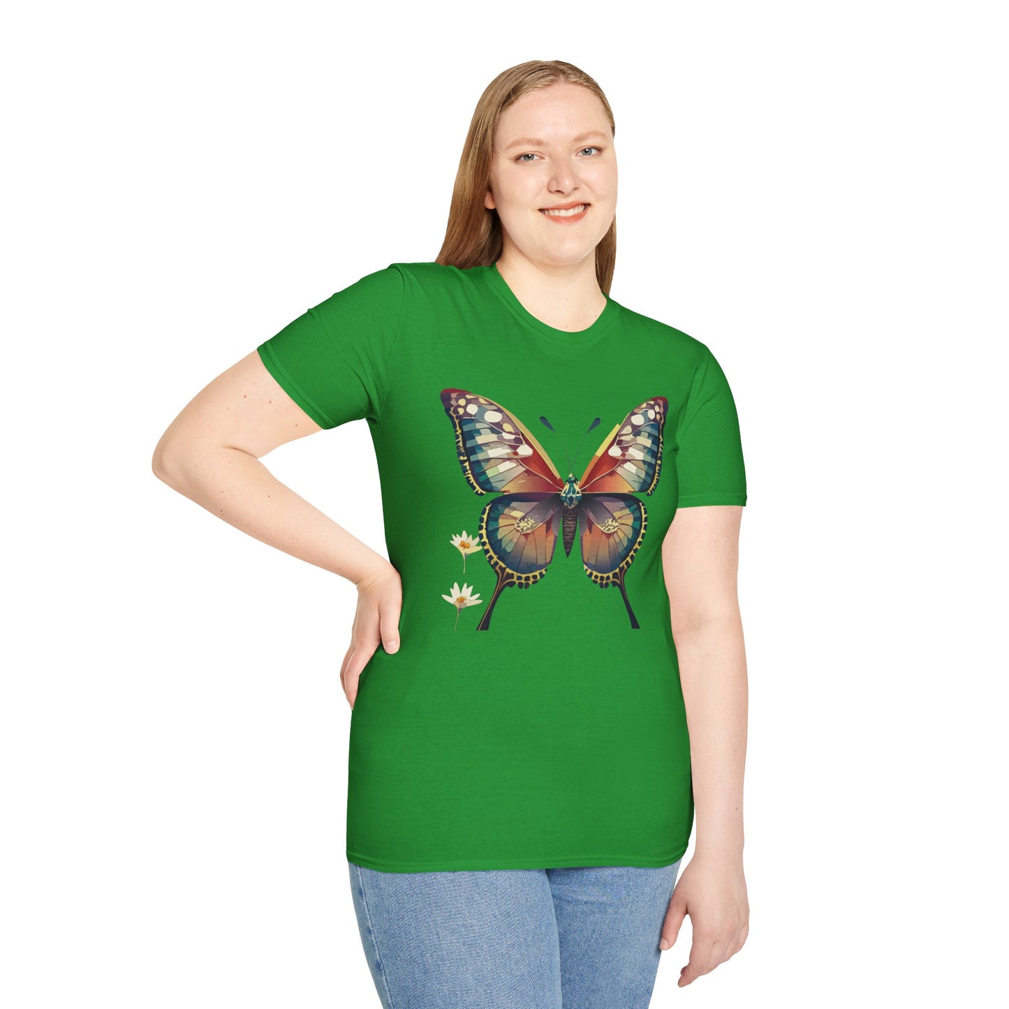 Butterfly Shirt, T Shirt with Butterfly, Monarch Shirt