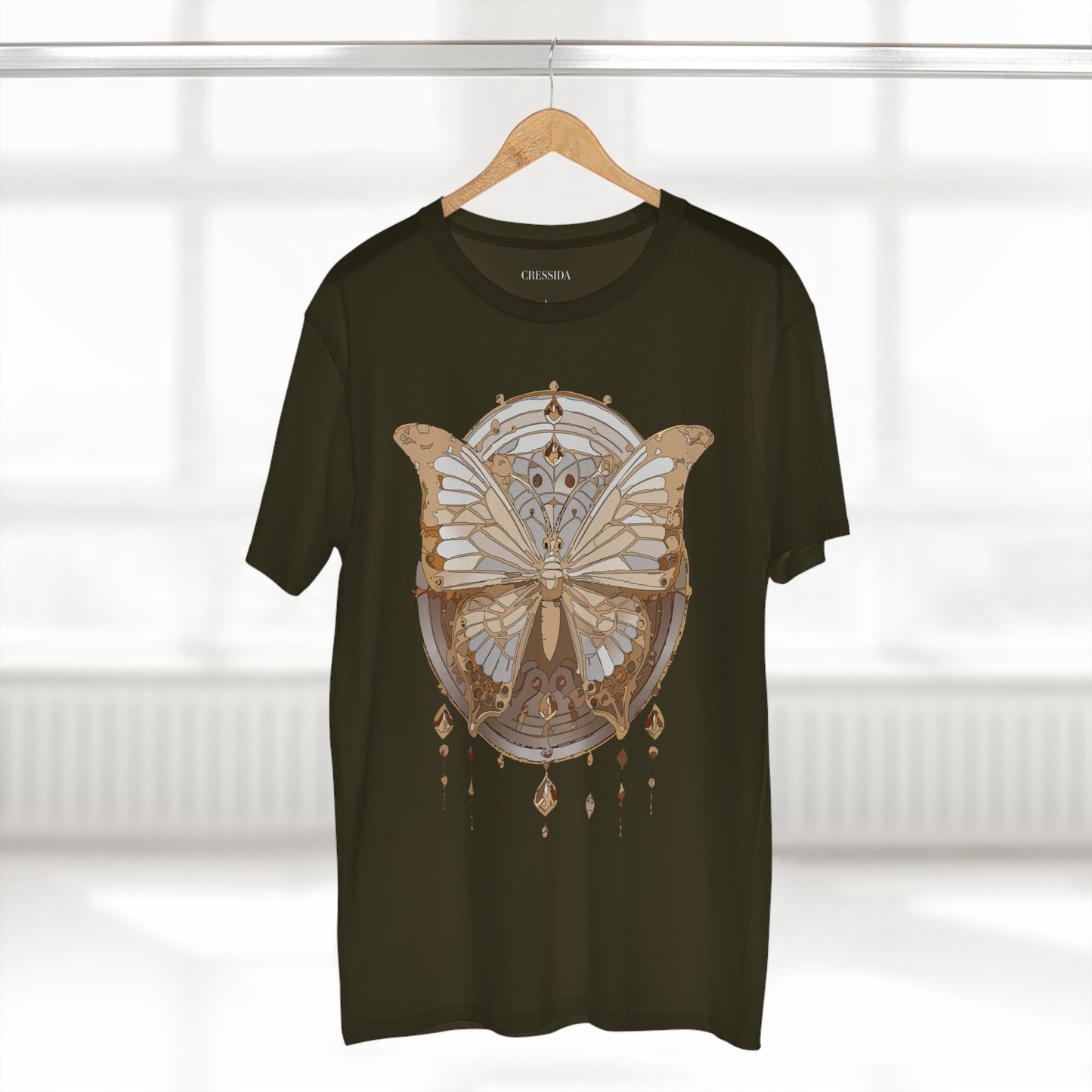 Butterfly shirt, Shirt with Butterfly, Tee Shirt with Antique Butterfly