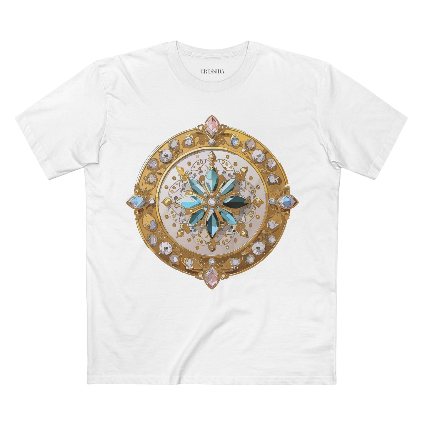 Medallion Shirt, Shirt with Medallion, Tee Shirt with Medal