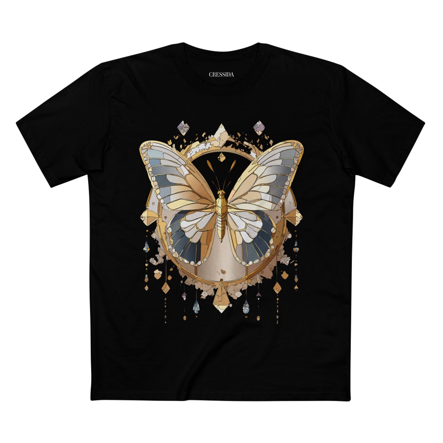 Butterfly shirt, Shirt with Butterfly, Tee Shirt with Antique Butterfly