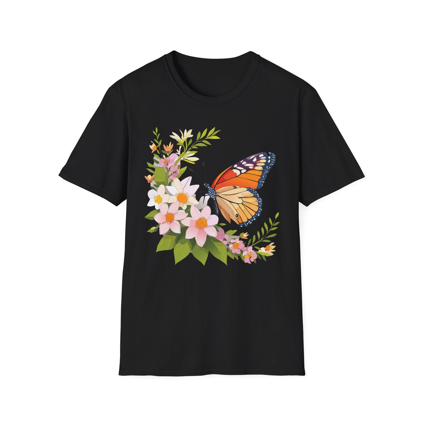 Butterfly Shirt, T Shirt with Butterfly, Monarch Shirt