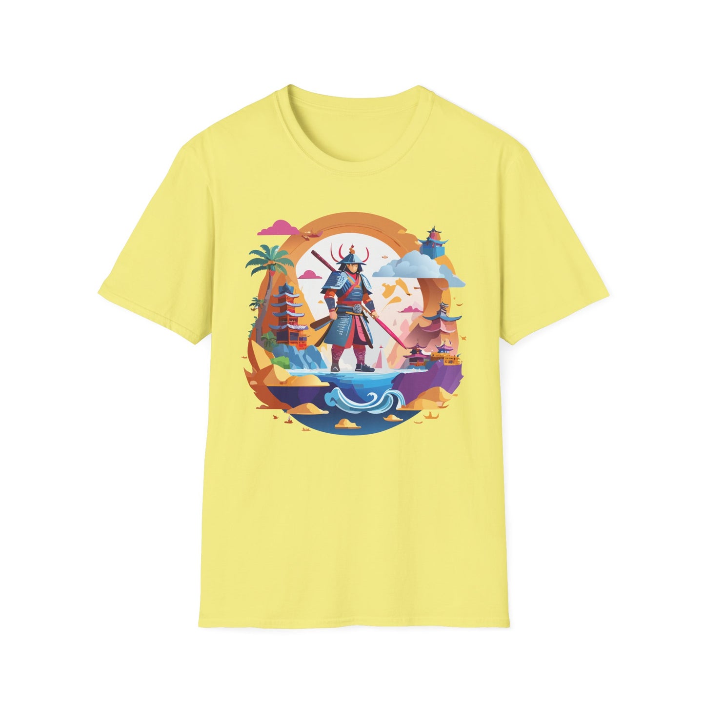Samurai Shirt, Samurai Tee, T-Shirt with Samurai