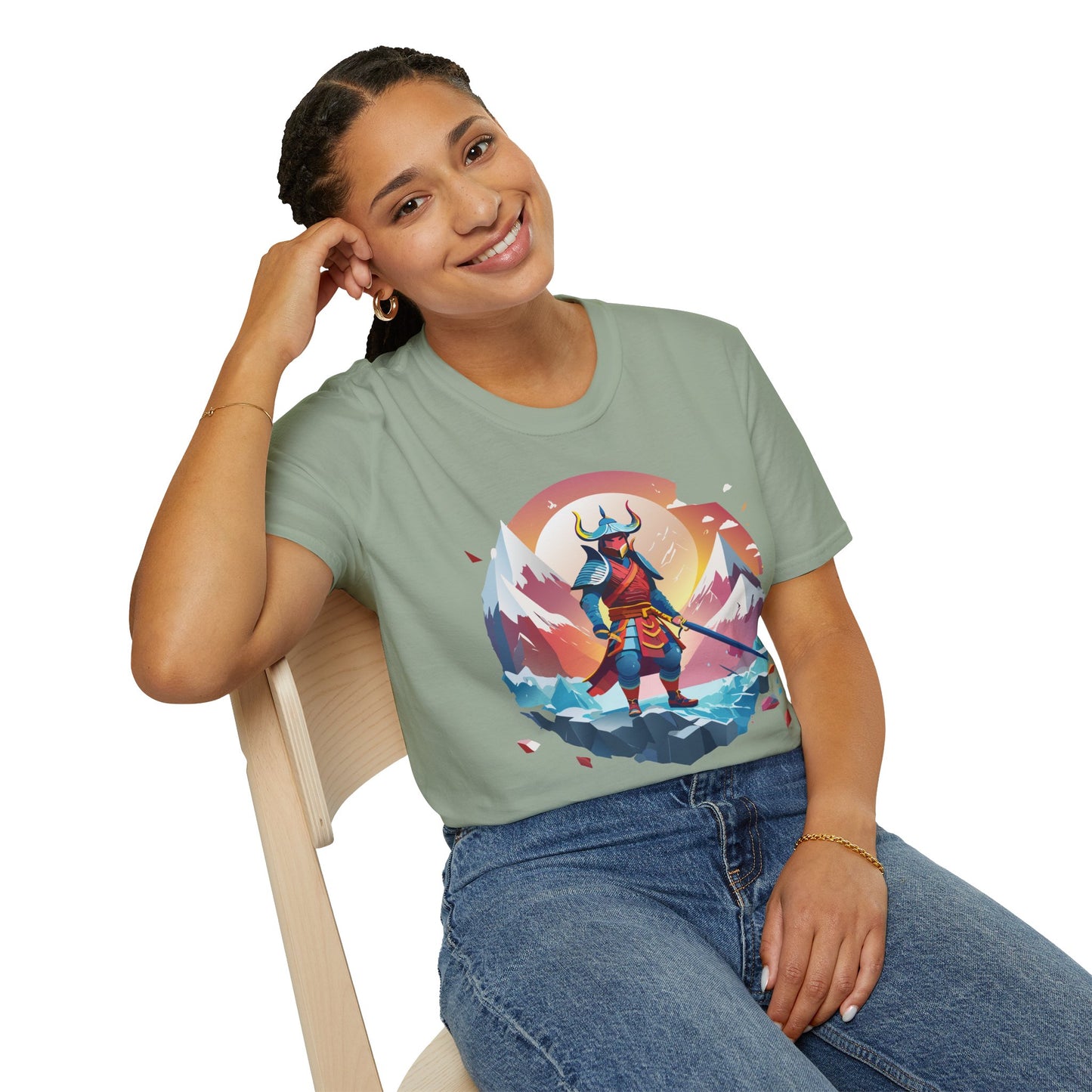Samurai Shirt, Samurai Tee, T-Shirt with Samurai