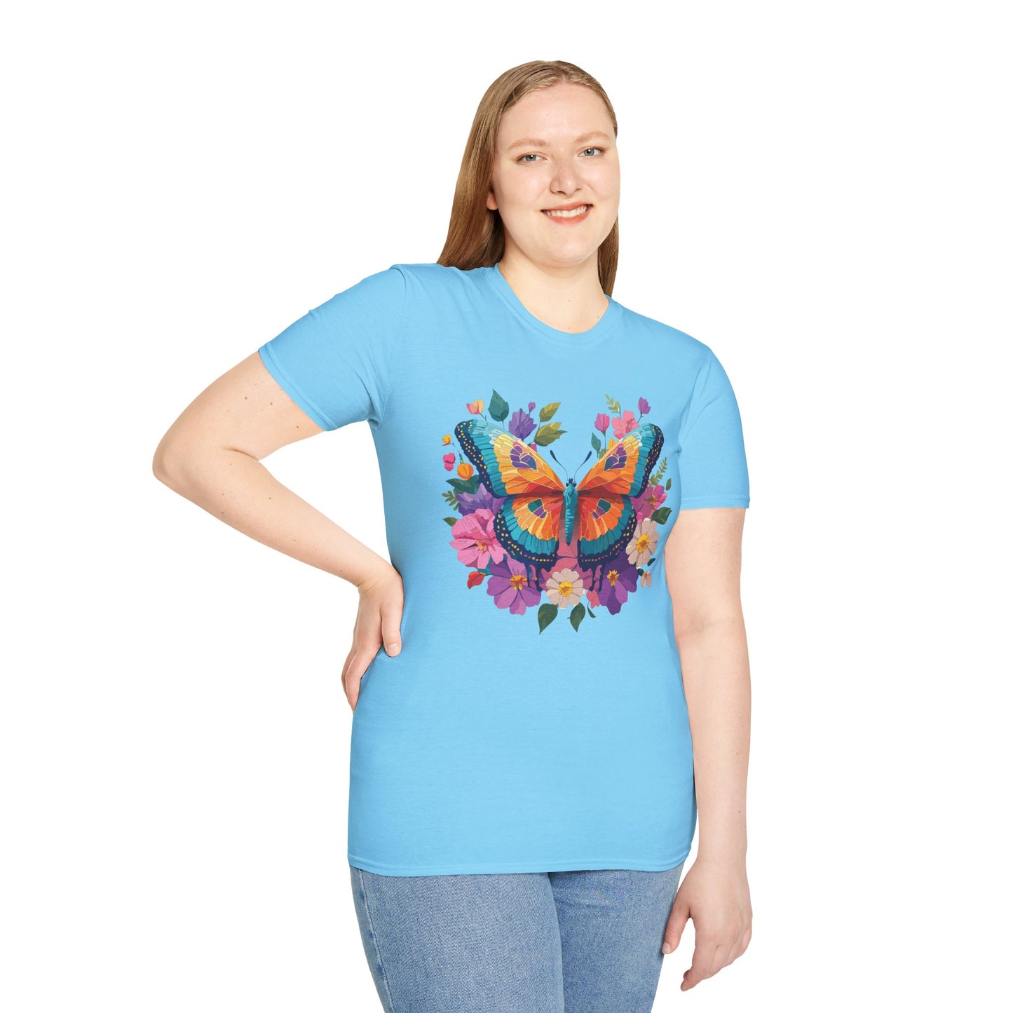 Butterfly Shirt, T Shirt with Butterfly, Monarch Shirt