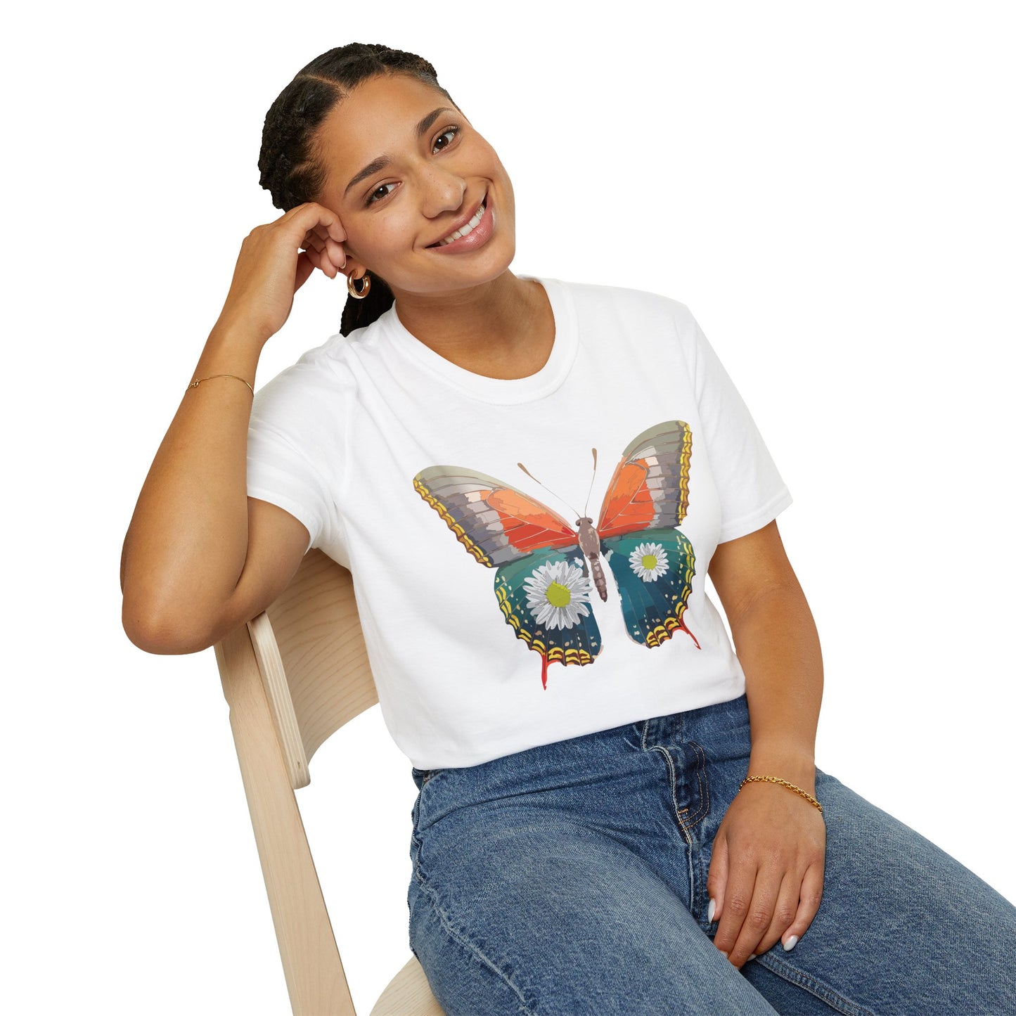 Butterfly Shirt, T Shirt with Butterfly, Monarch Shirt