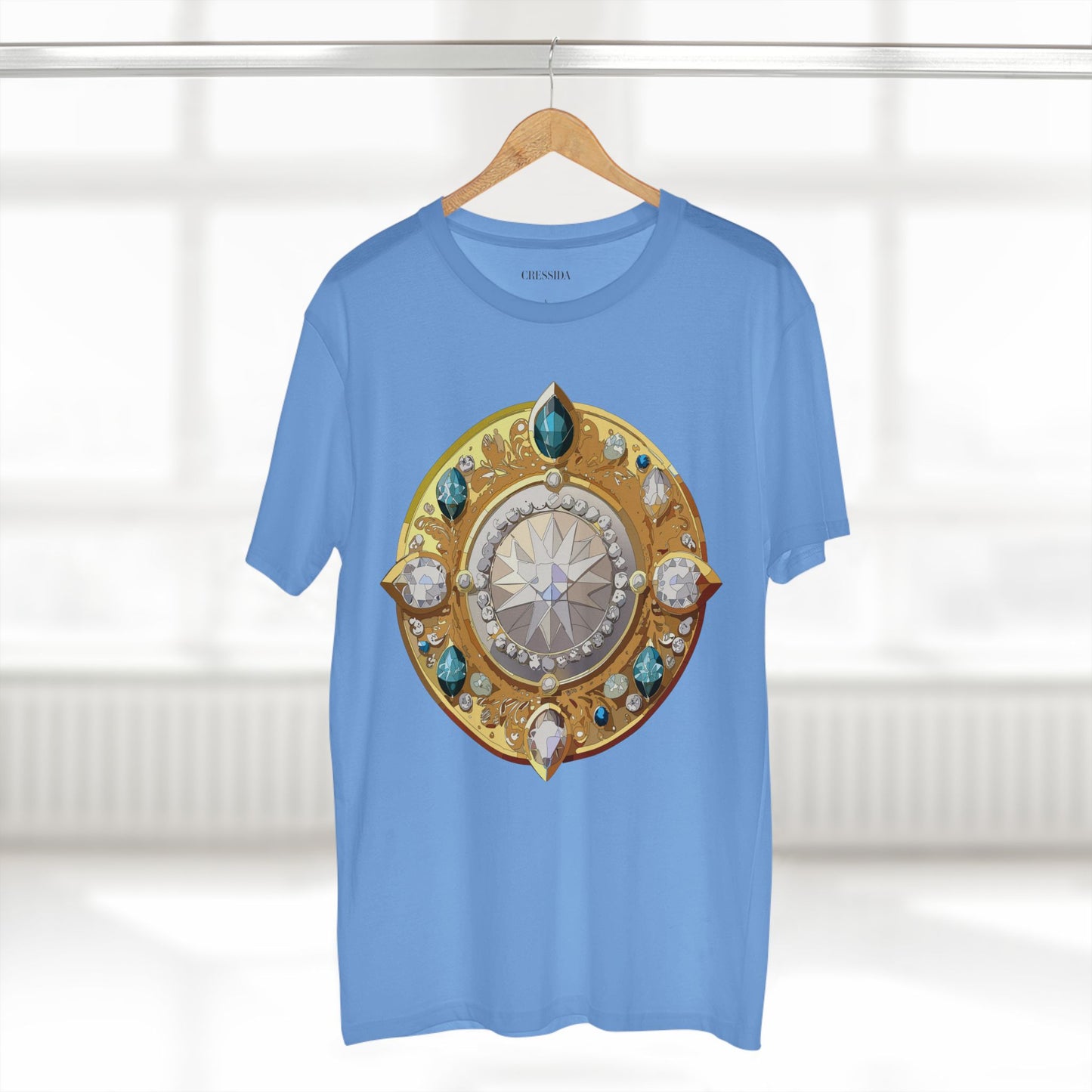 Medallion Shirt, Shirt with Medallion, Tee Shirt with Medal