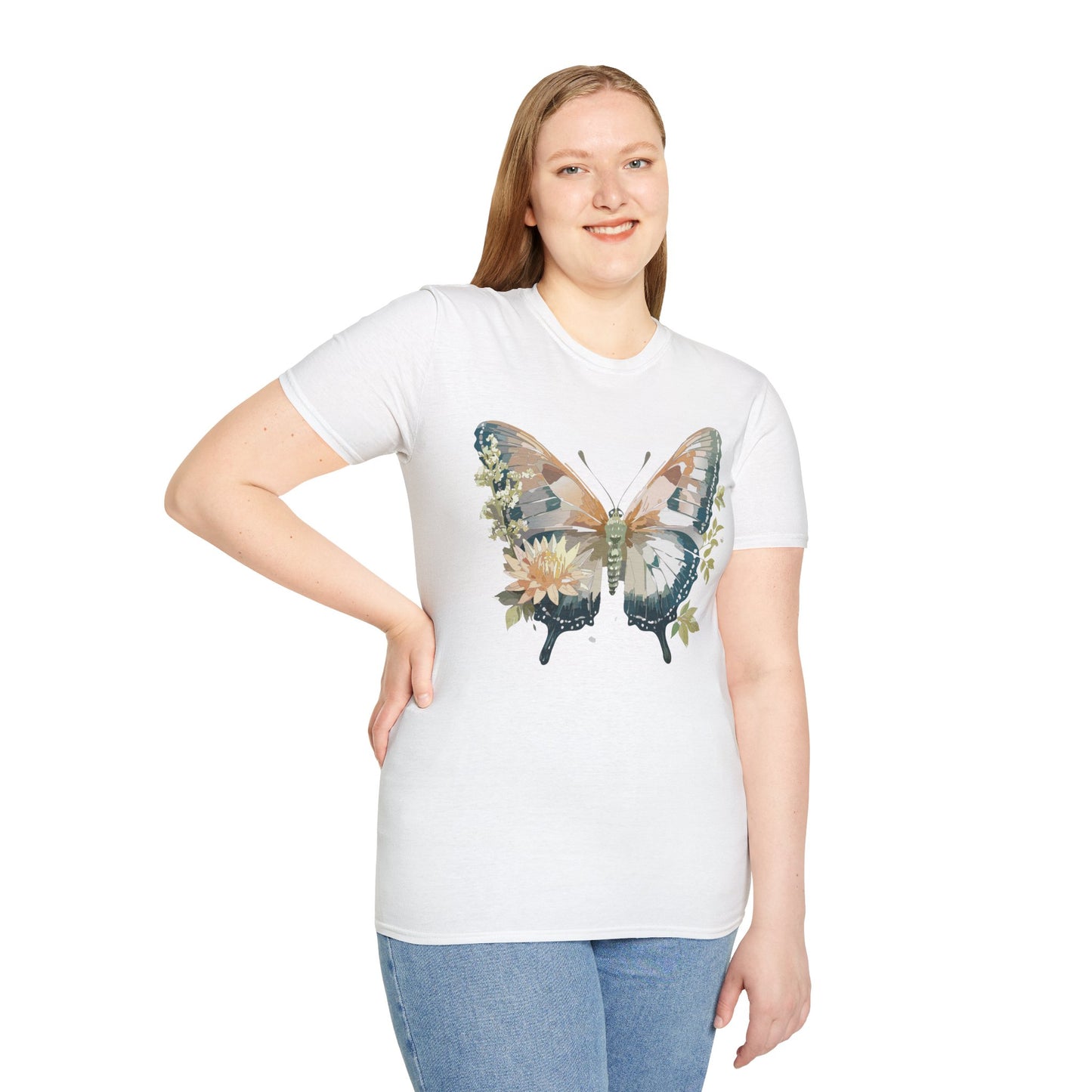 Butterfly Shirt, T Shirt with Butterfly, Monarch Shirt