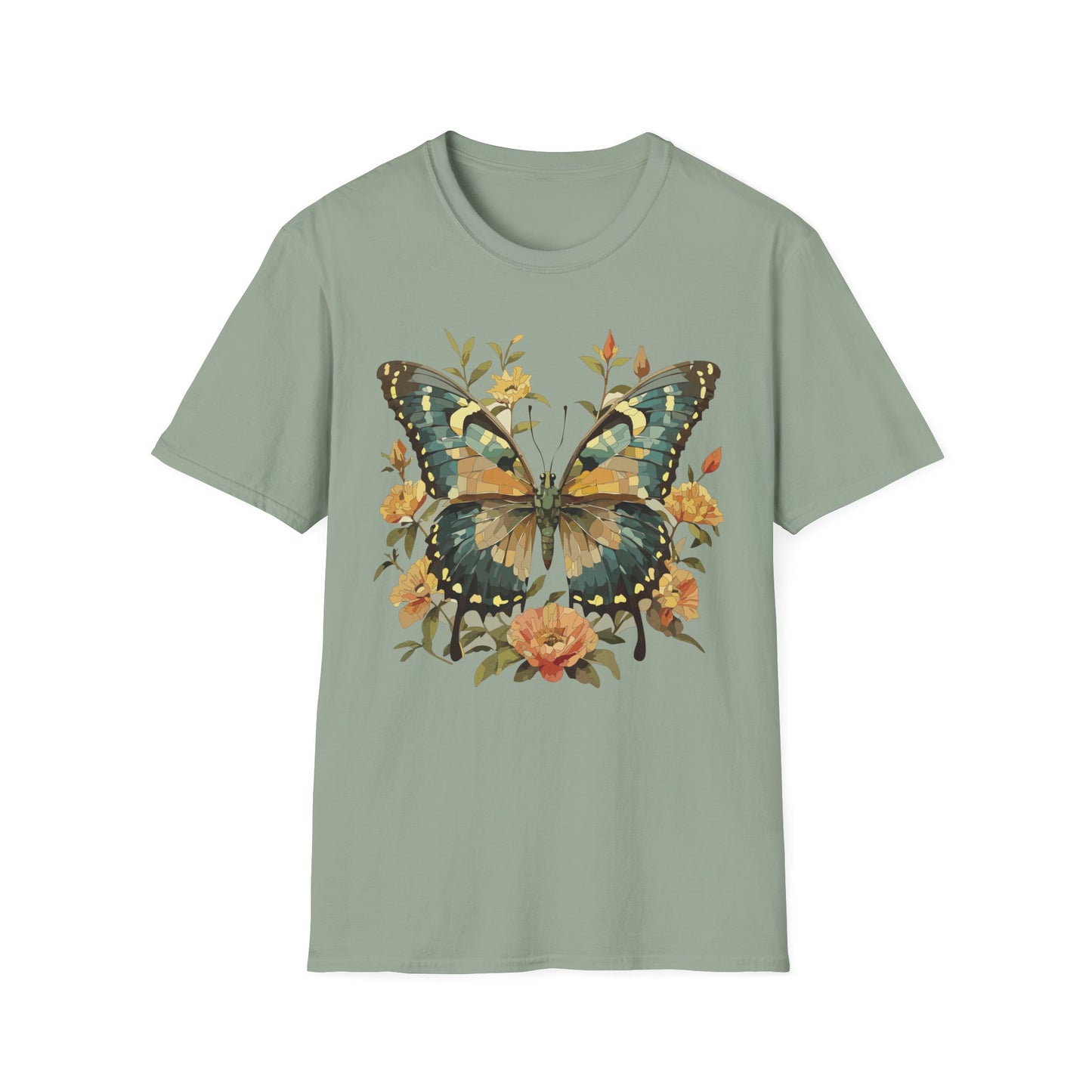 Butterfly Shirt, T Shirt with Butterfly, Monarch Shirt