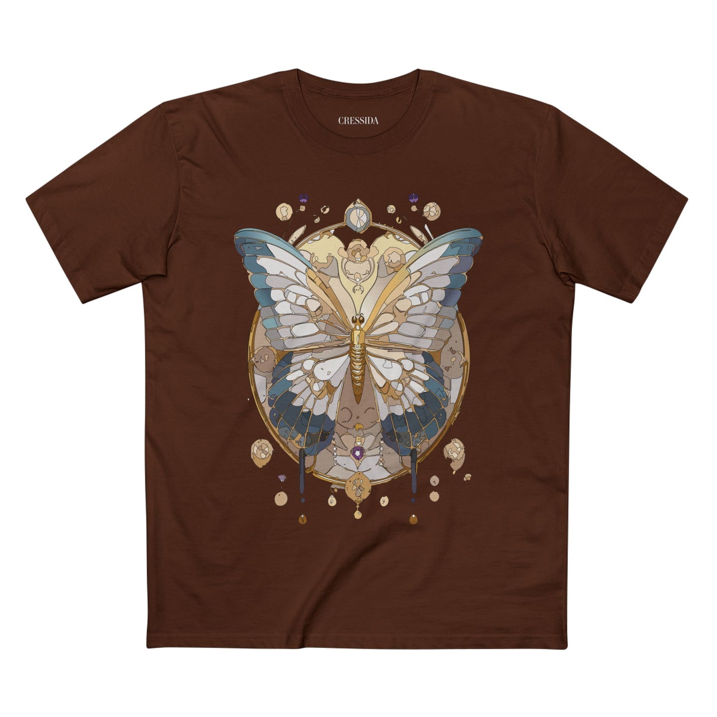 Butterfly shirt, Shirt with Butterfly, Tee Shirt with Antique Butterfly