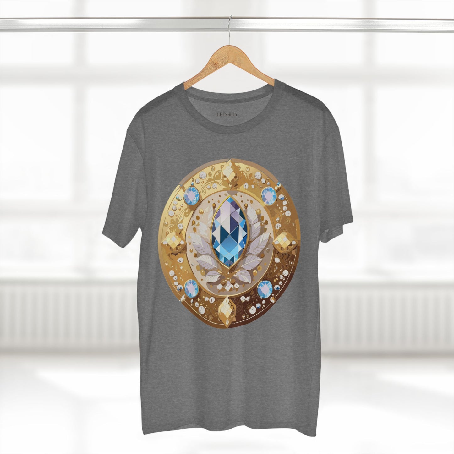 Medallion Shirt, Shirt with Medallion, Tee Shirt with Medal