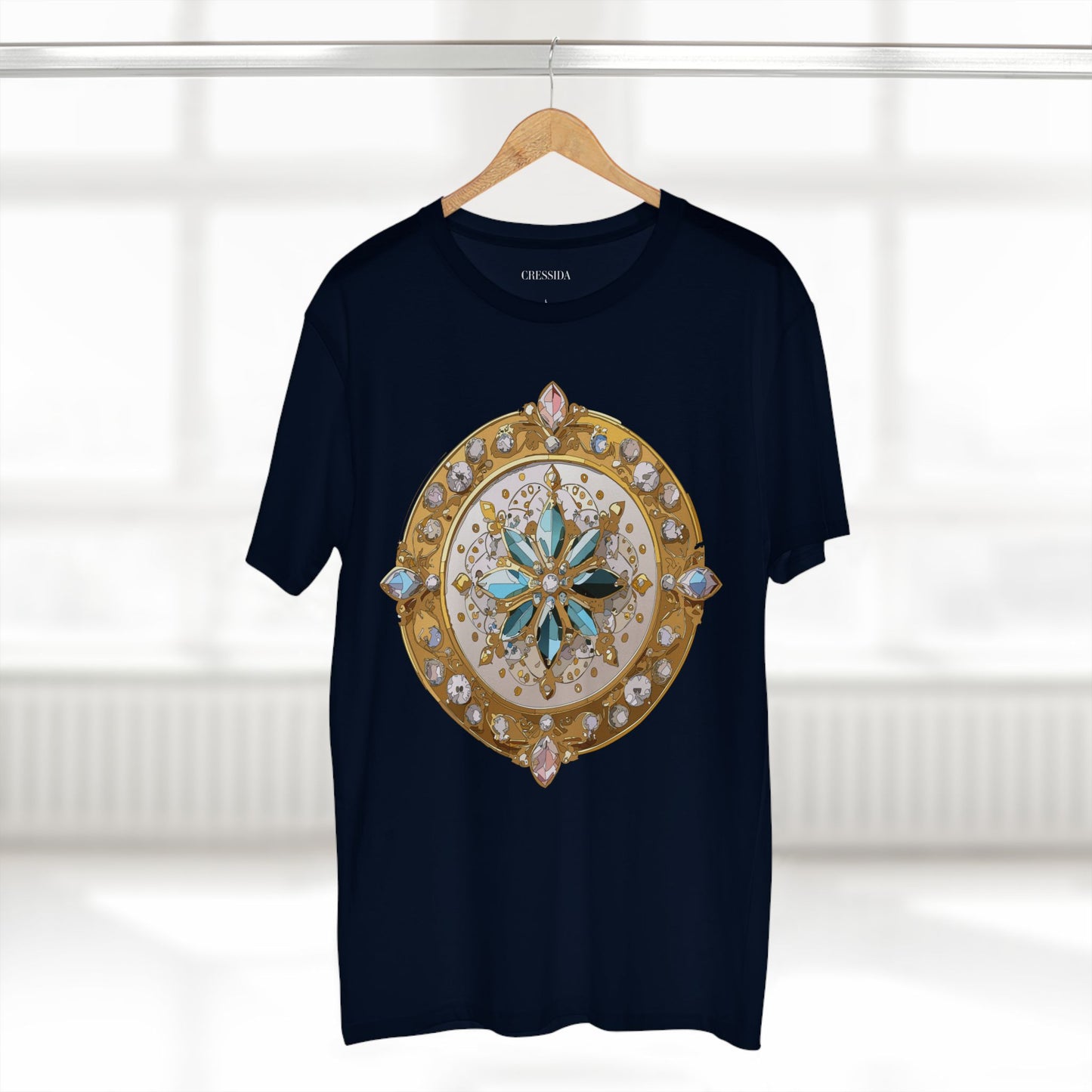 Medallion Shirt, Shirt with Medallion, Tee Shirt with Medal