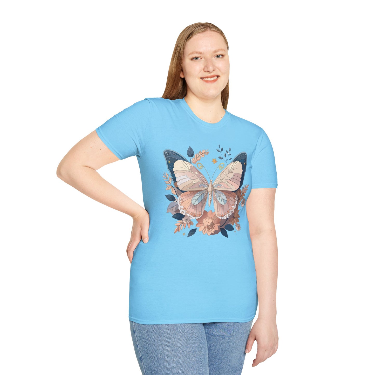 Butterfly Shirt, T Shirt with Butterfly, Monarch Shirt