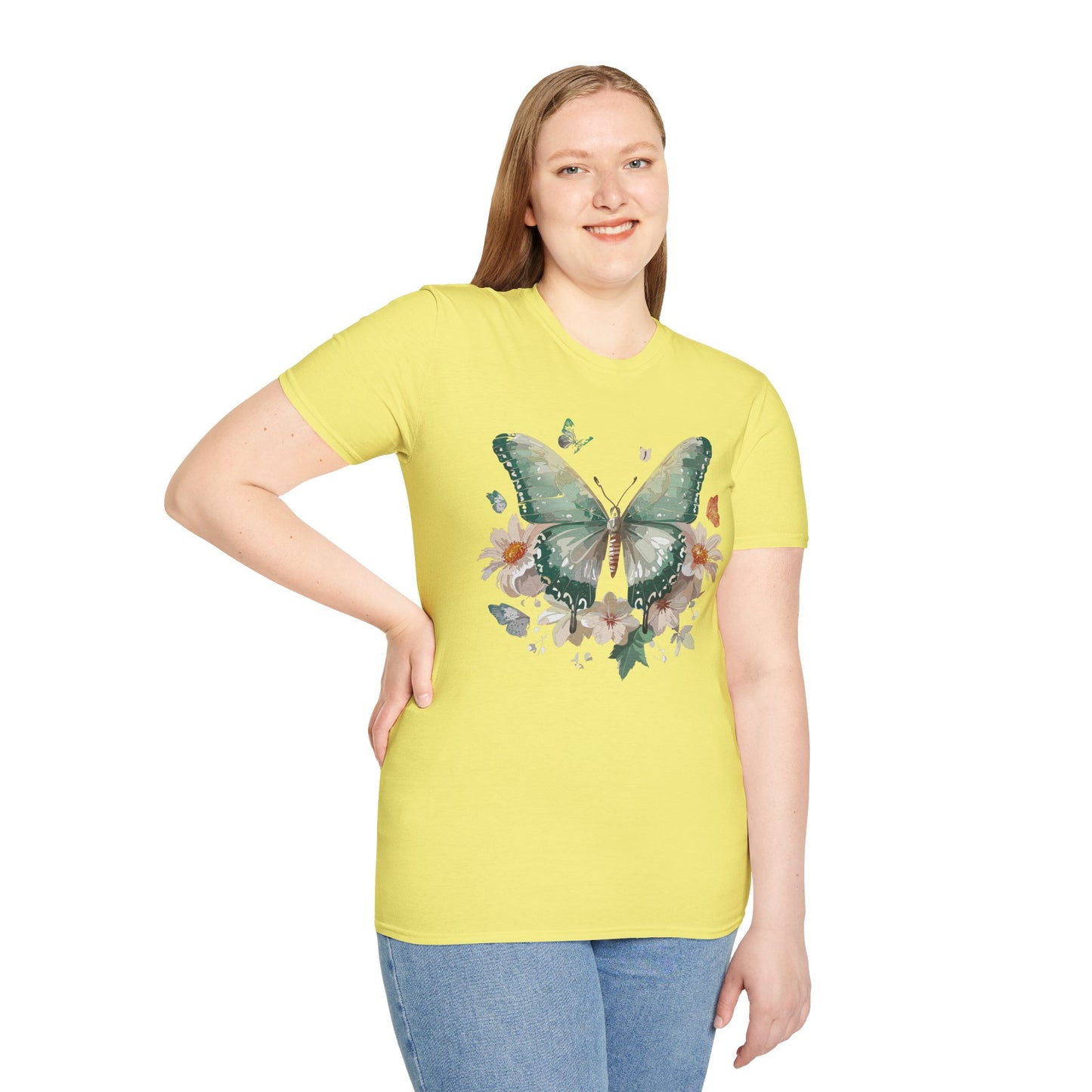 Butterfly Shirt, T Shirt with Butterfly, Monarch Shirt