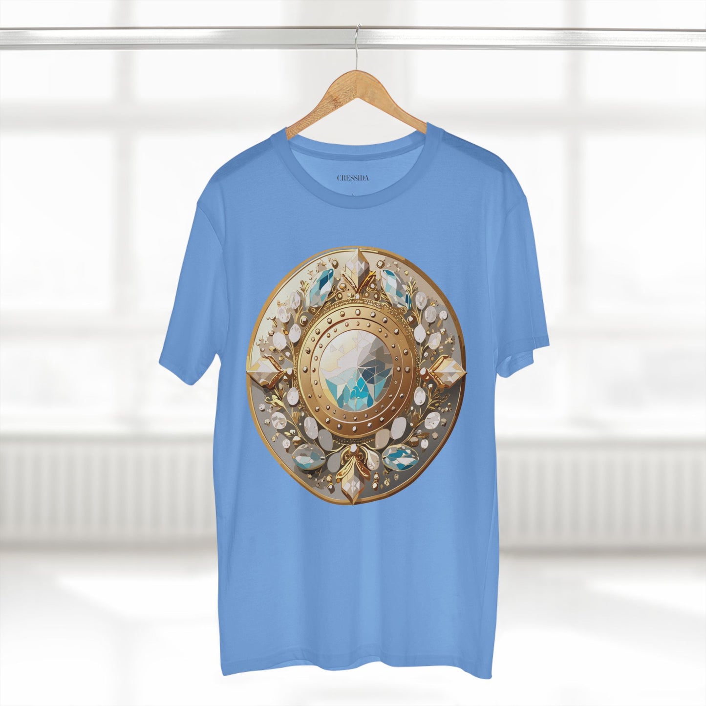 Medallion Shirt, Shirt with Medallion, Tee Shirt with Medal
