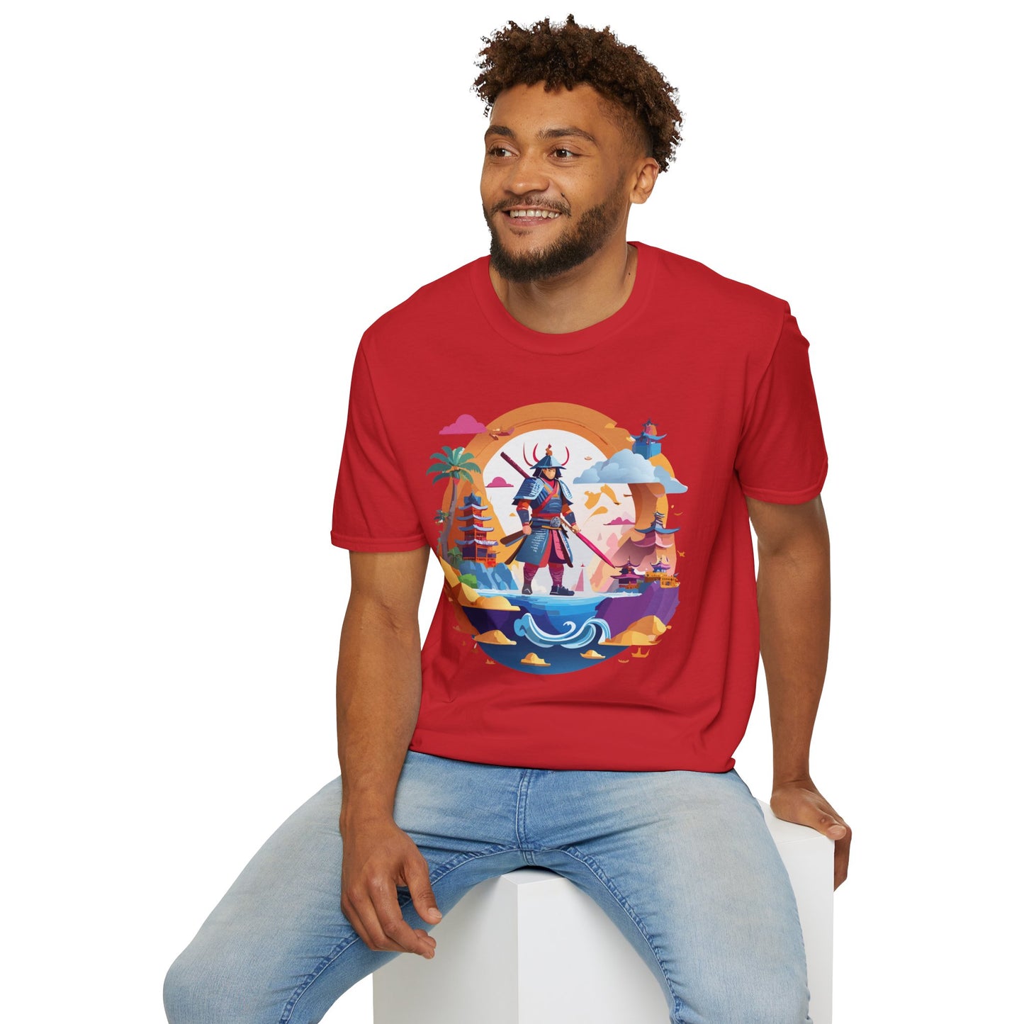 Samurai Shirt, Samurai Tee, T-Shirt with Samurai