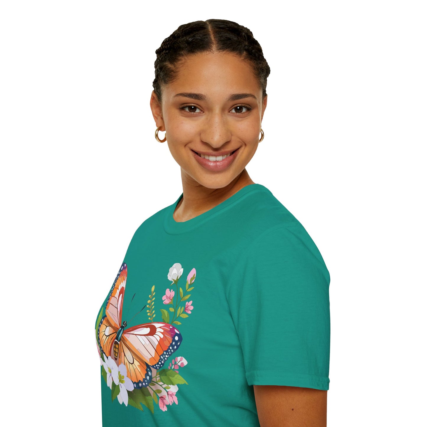 Butterfly Shirt, T Shirt with Butterfly, Monarch Shirt