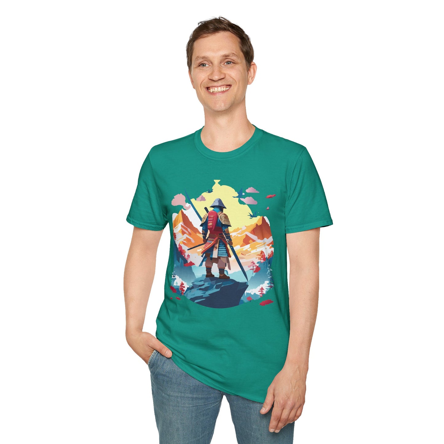 Samurai Shirt, Samurai Tee, T-Shirt with Samurai